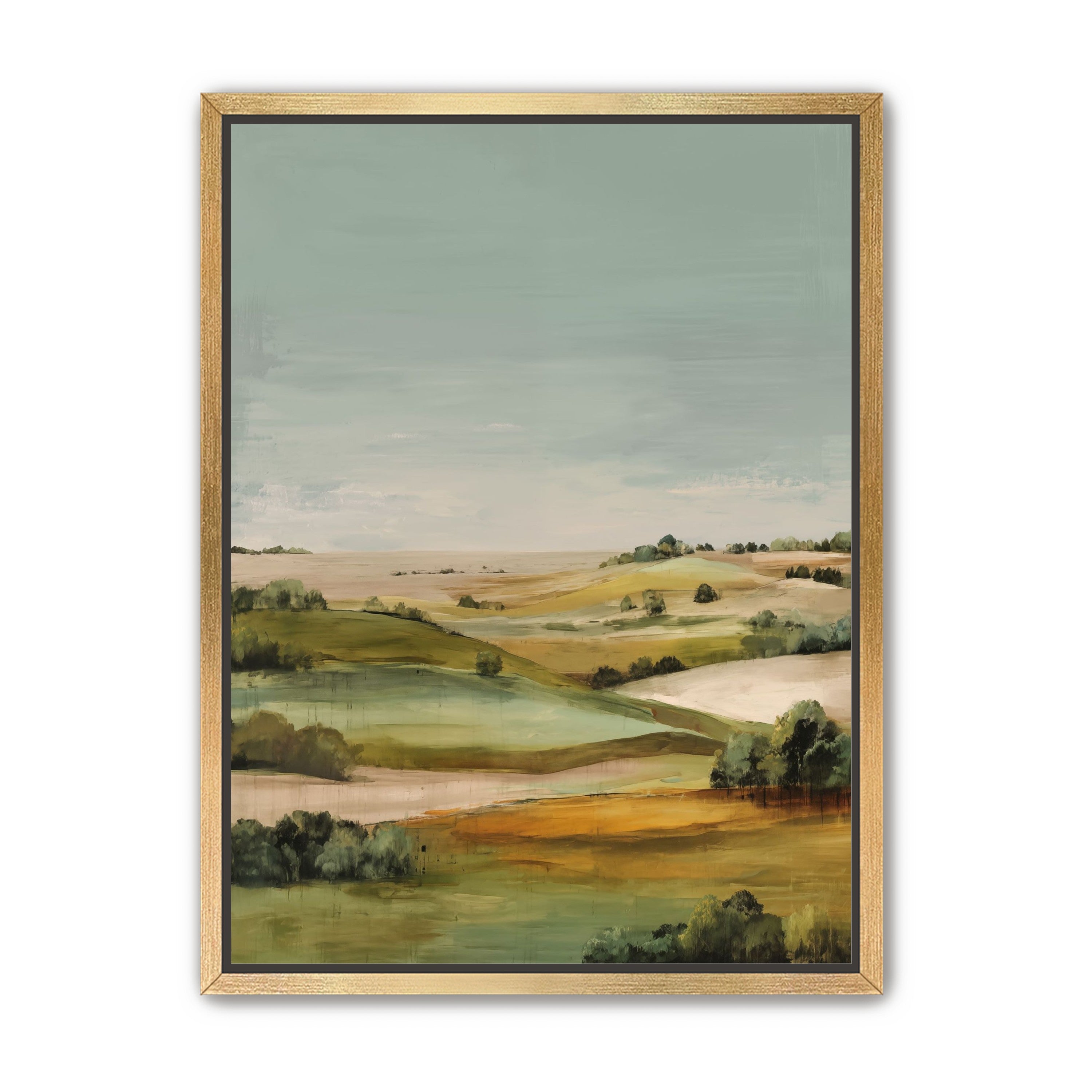 Valley with Rolling Hills