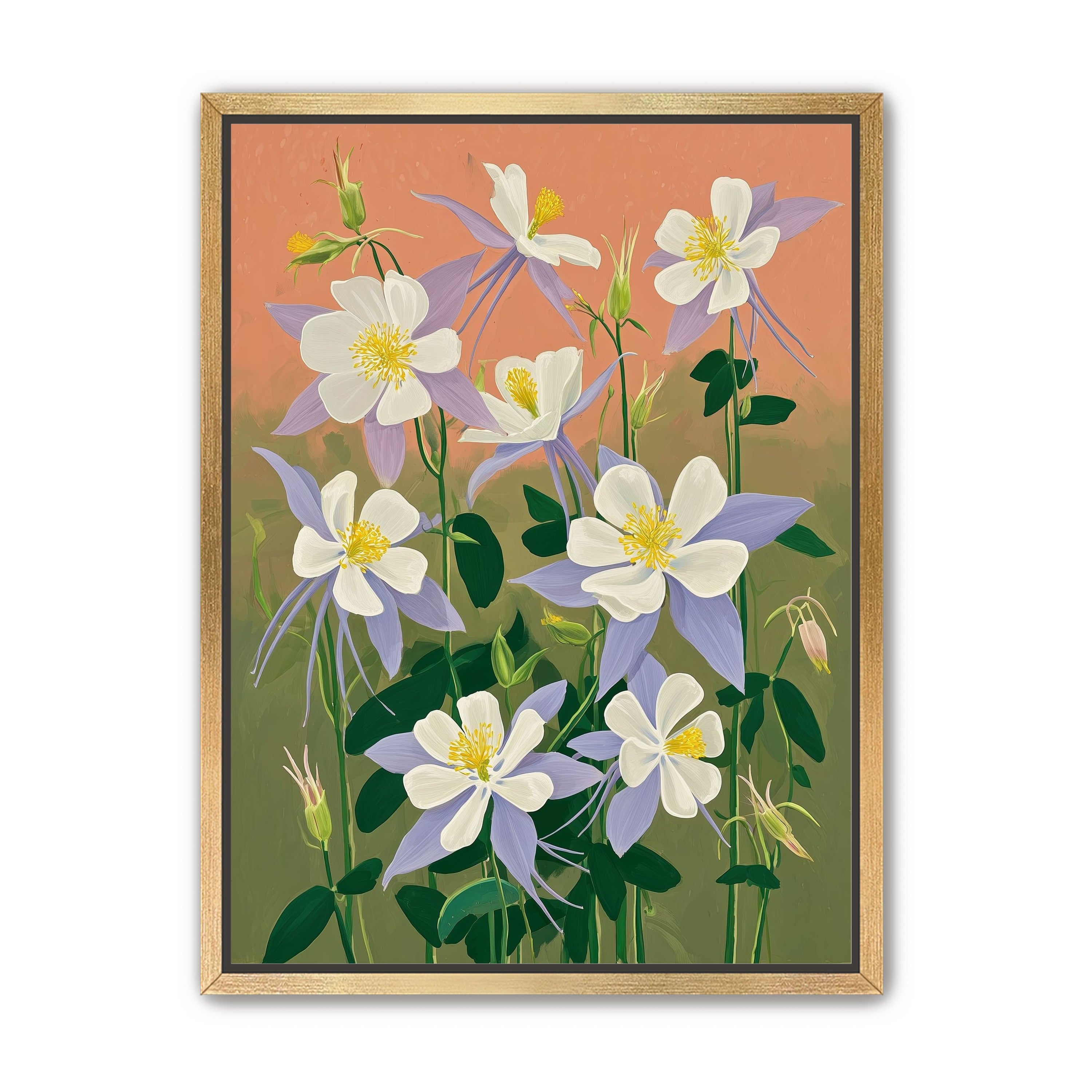 Evening Color in the Flowers