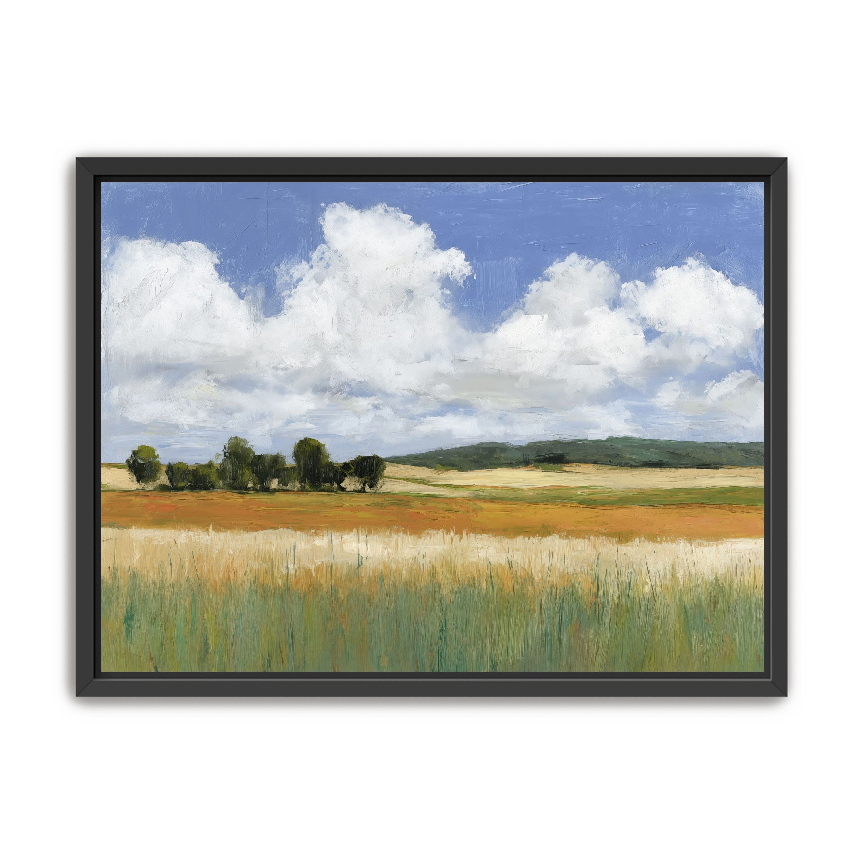 Meadow Under Clouds