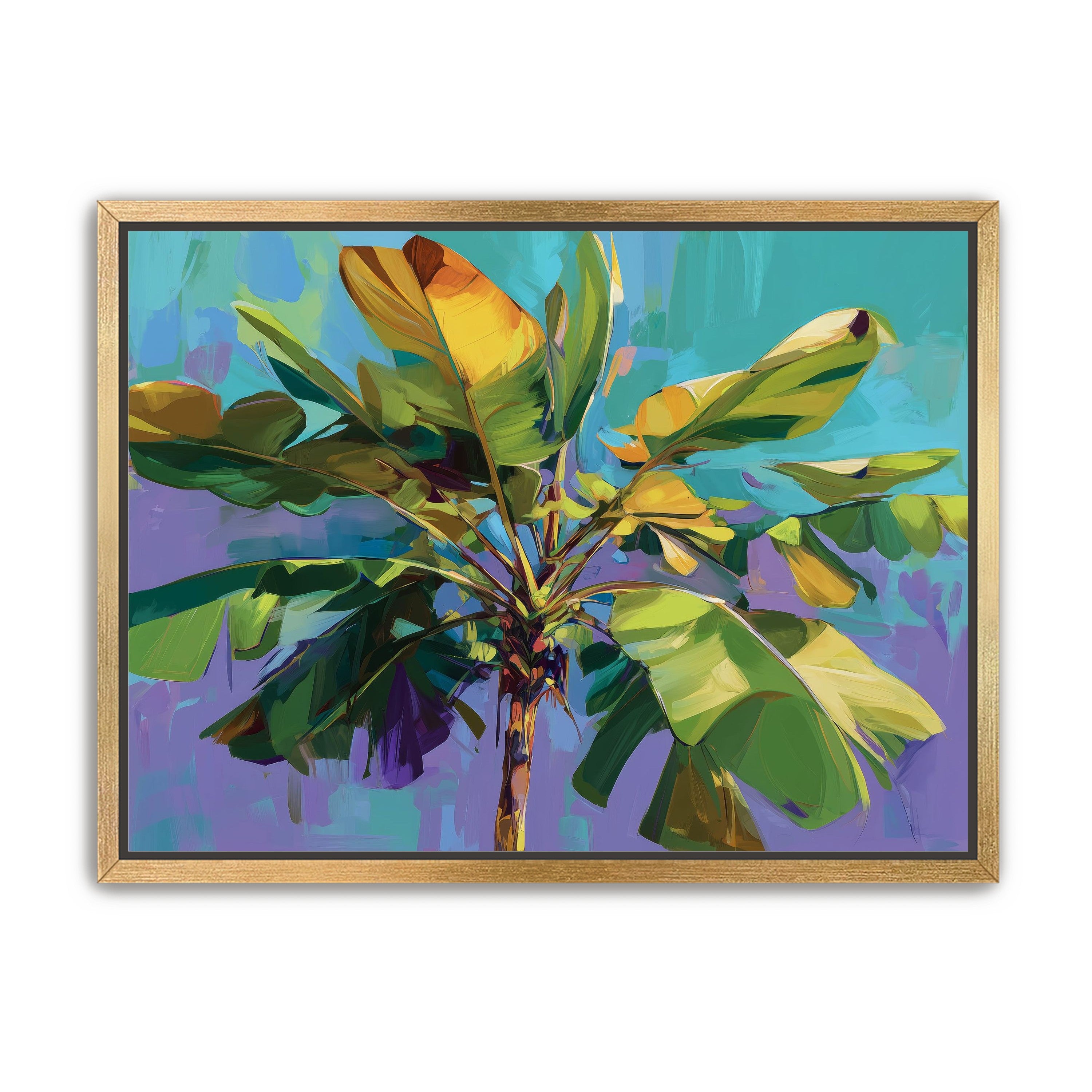 Painted Palm Tree