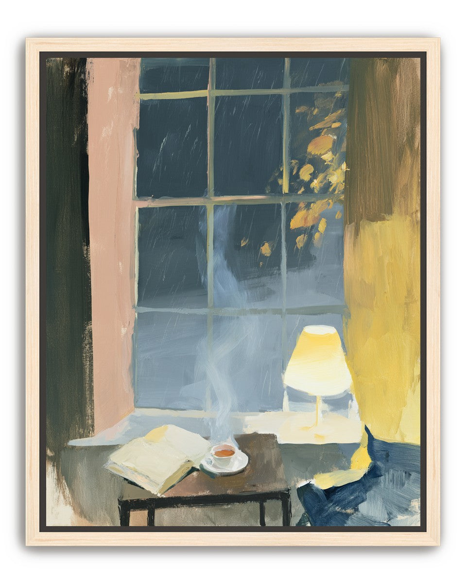Steam in the windowlight