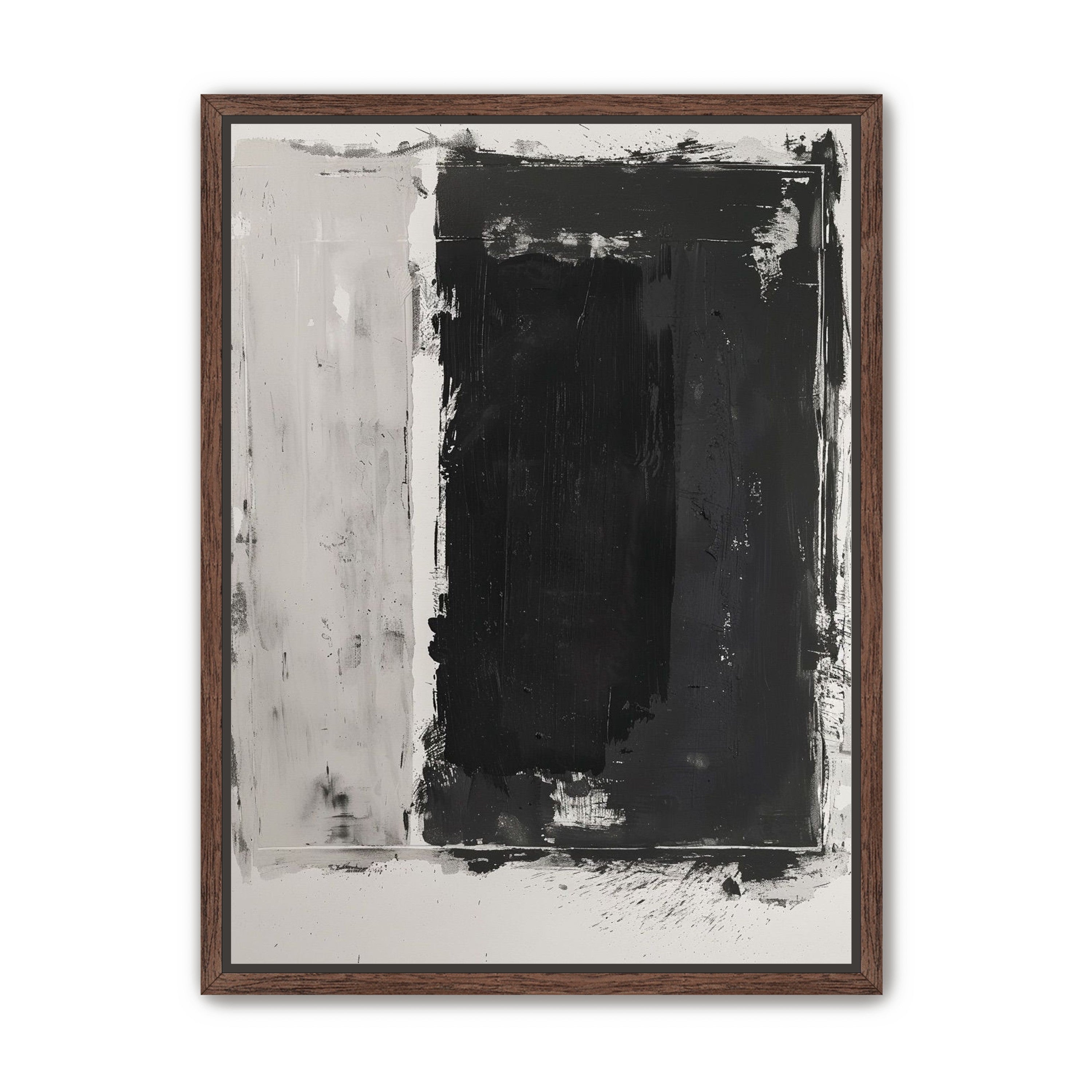 Black weight on gray ground