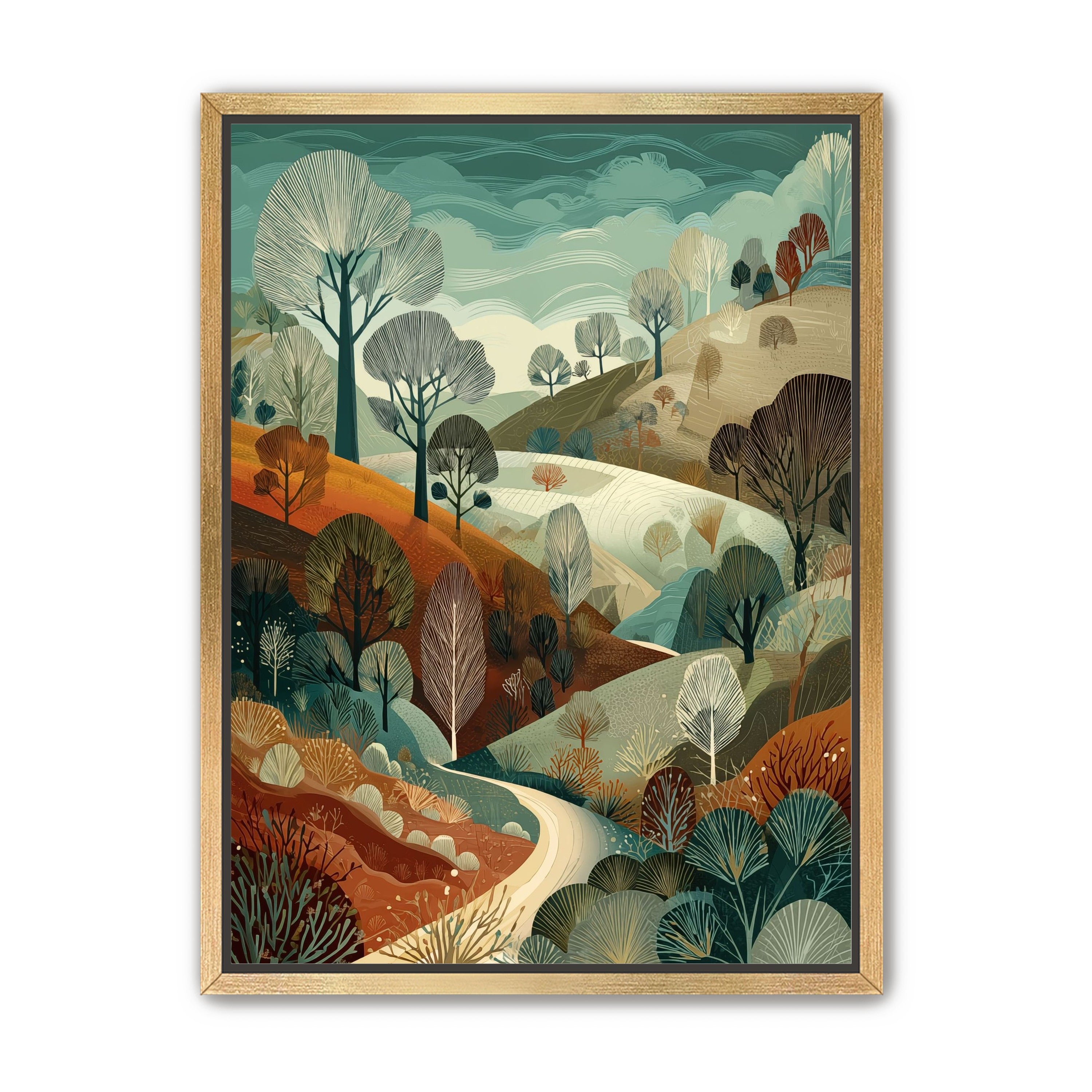 Path Between the Hills