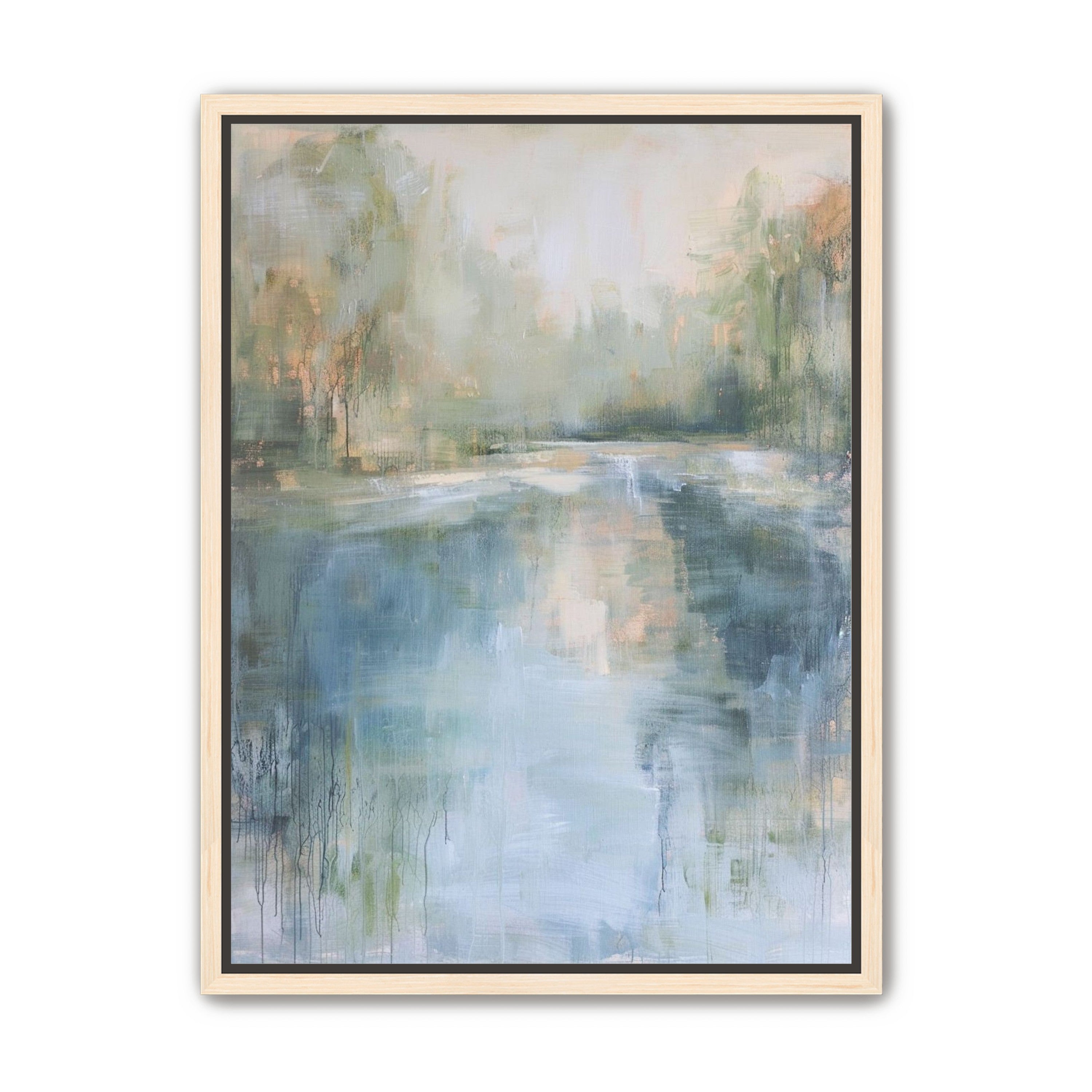 Mist over the river bend