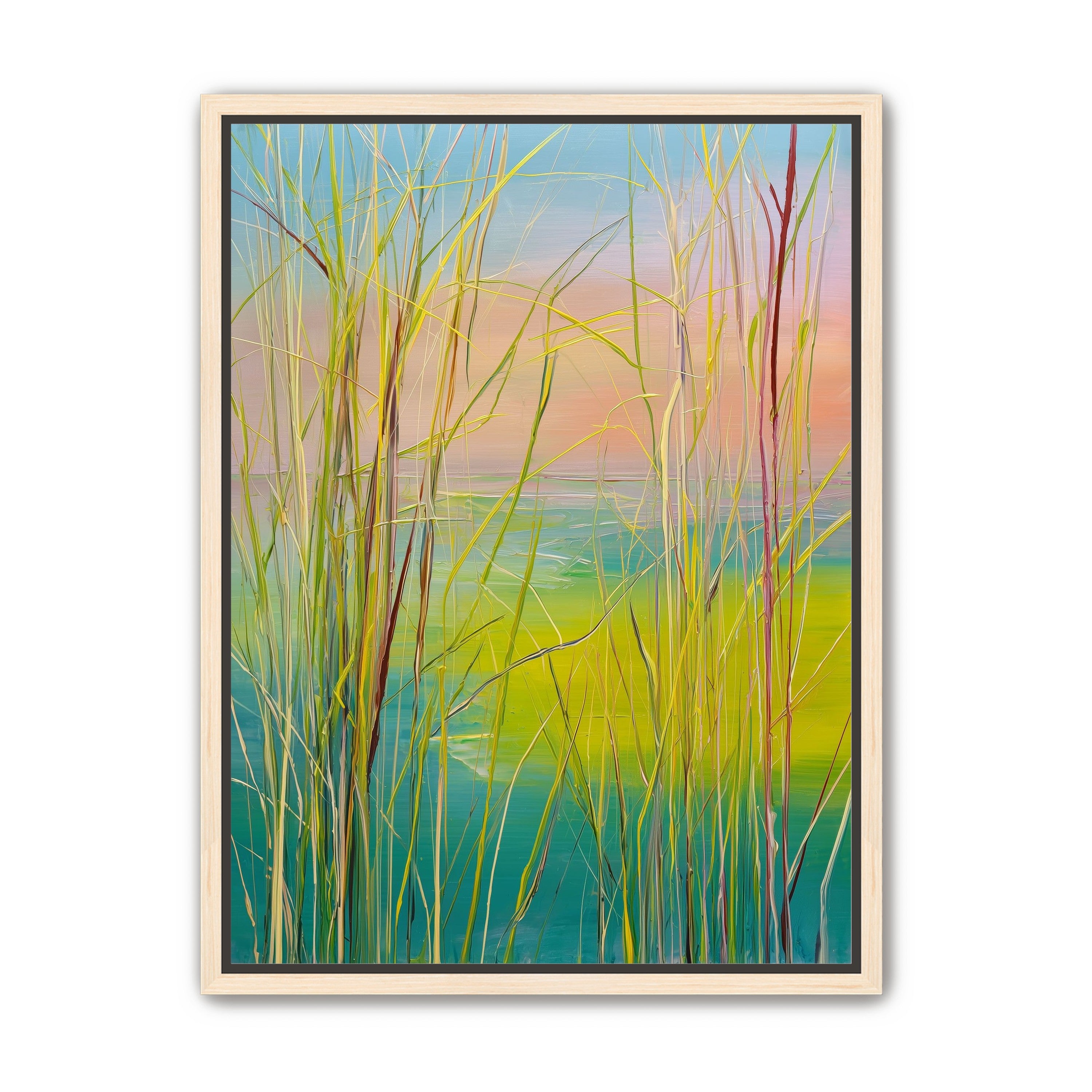 Reeds at Low Tide