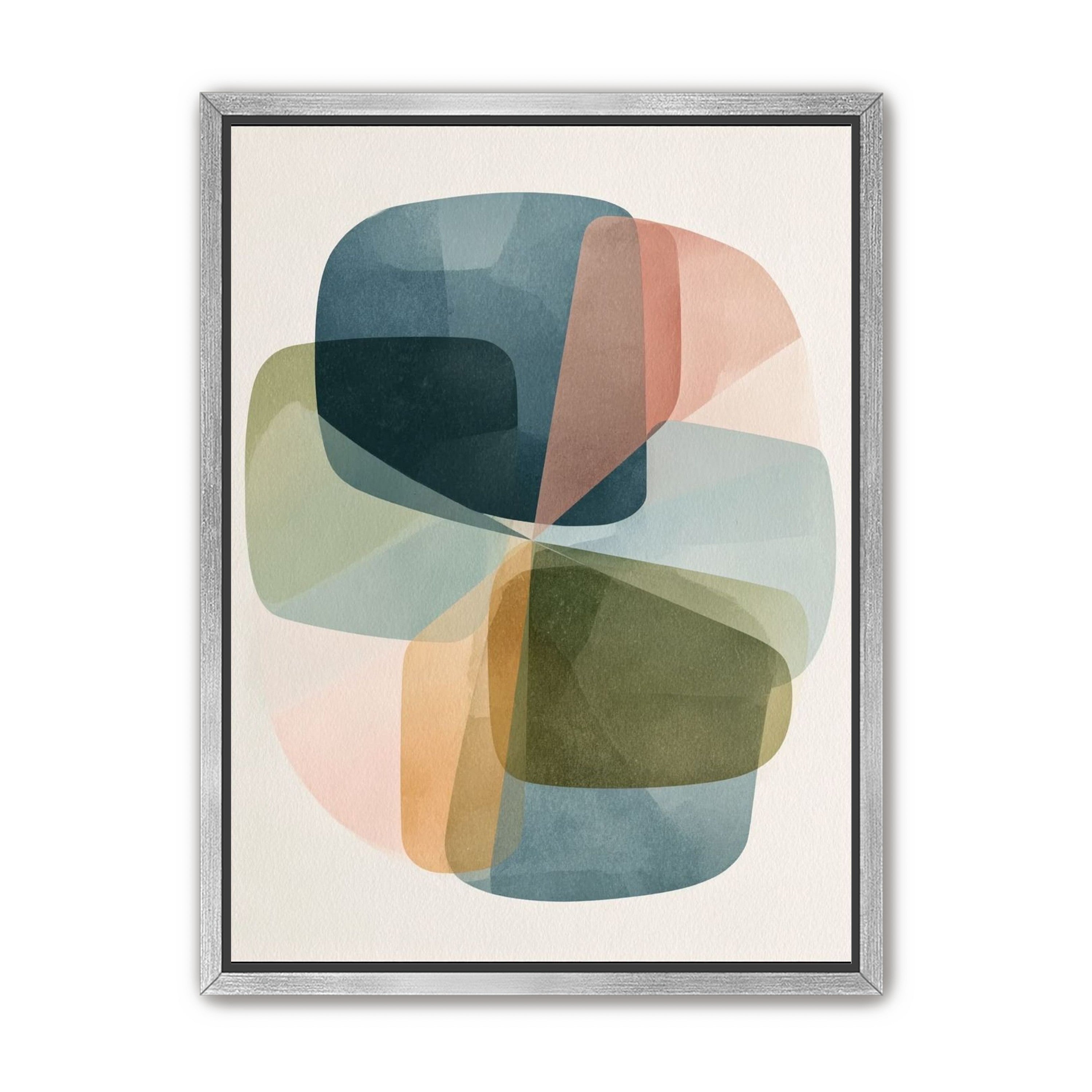 Teal turns through ochre