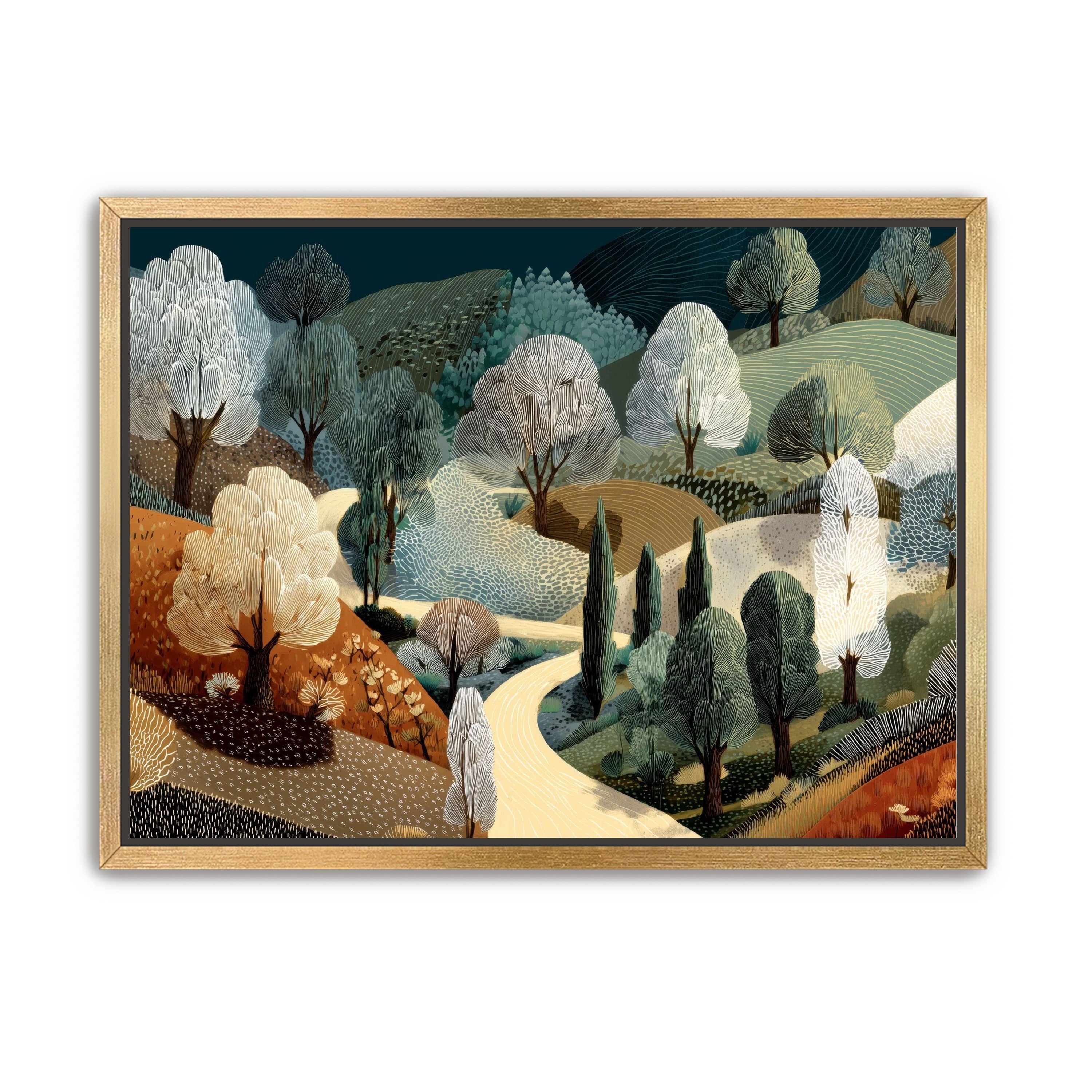 Path Beneath the Hills