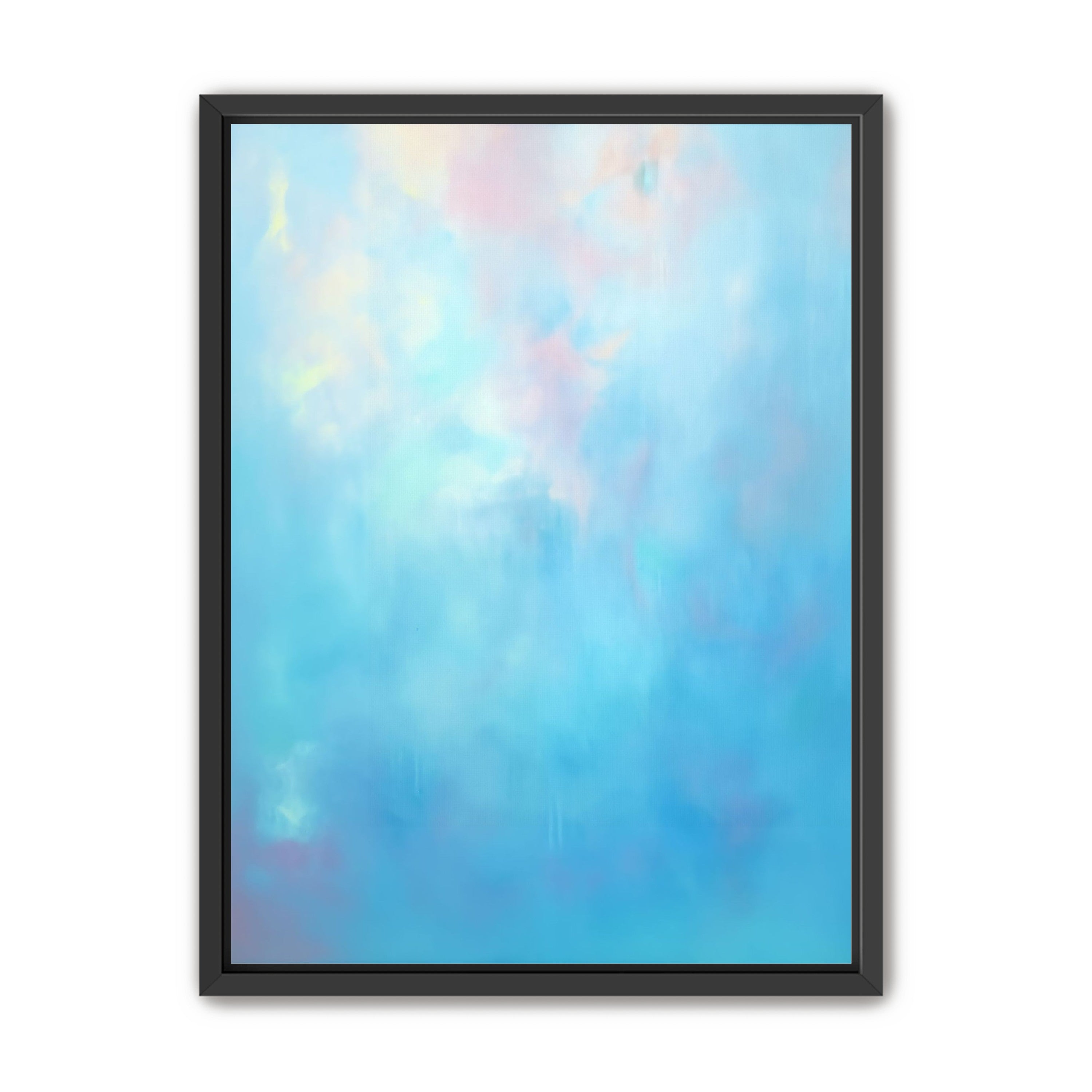 Shifts in Cerulean, Aqua, Golden Accents