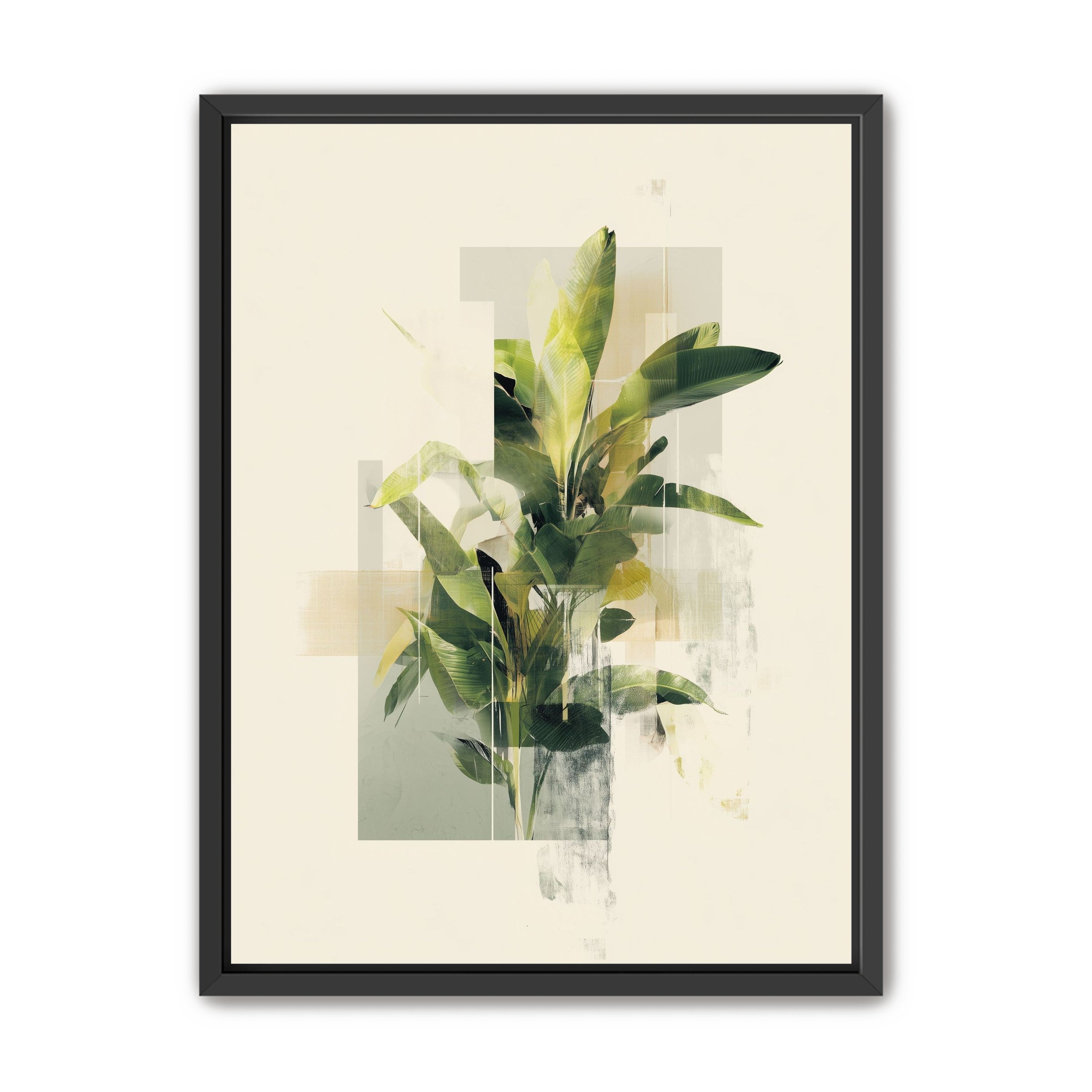 Plant in layered light