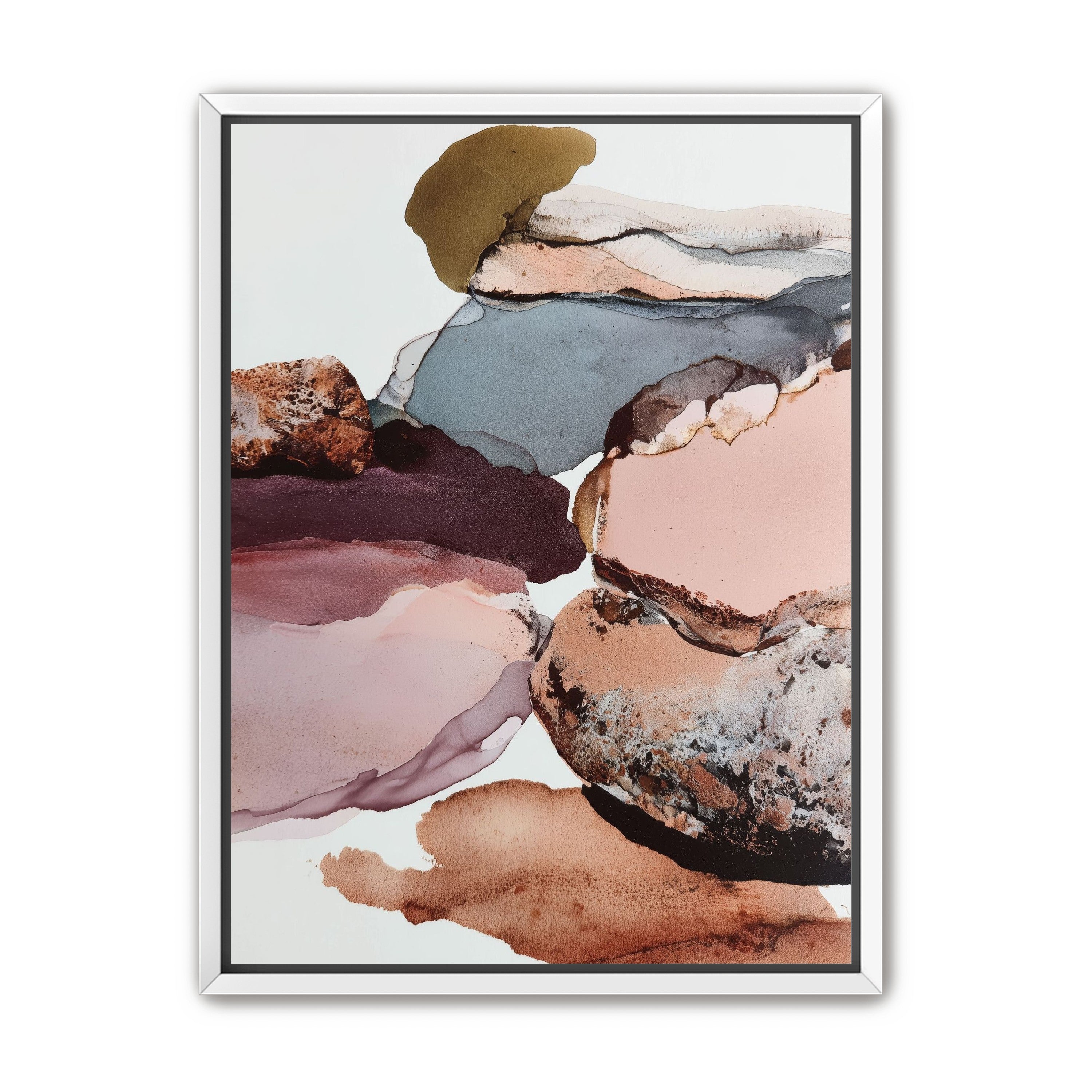 Pink and Stone Forms