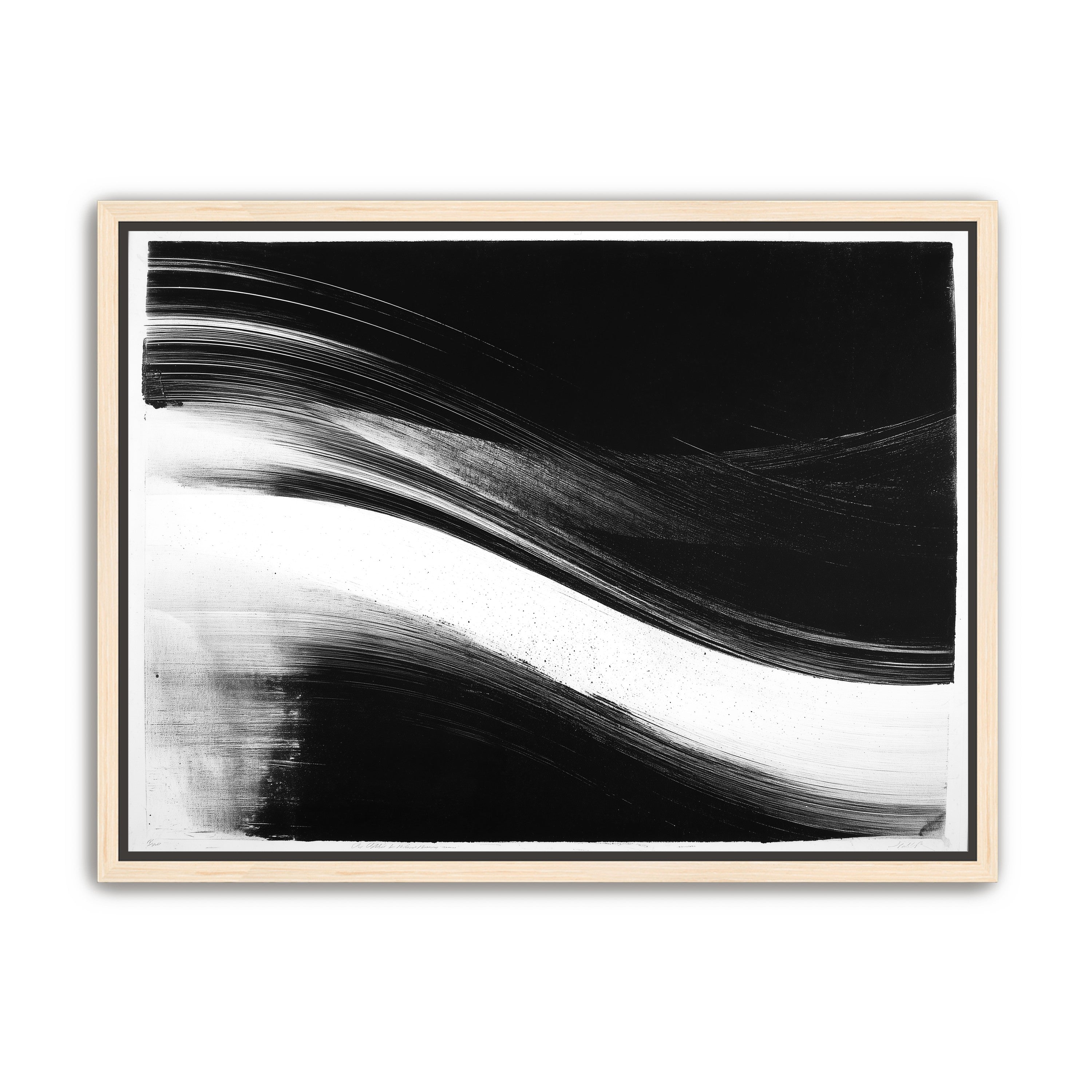 Pressure across a white band