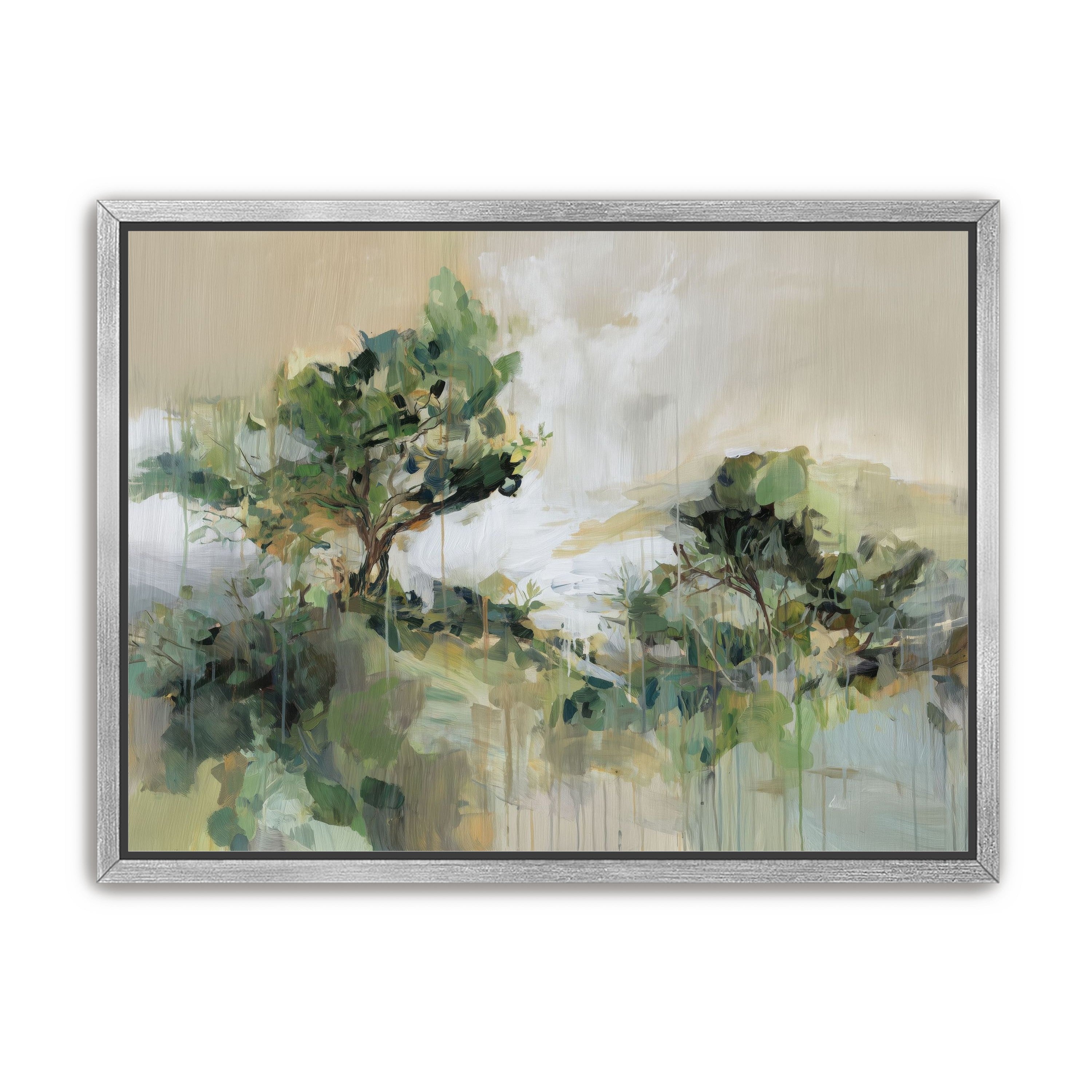 Tree Canopies in Pale Light