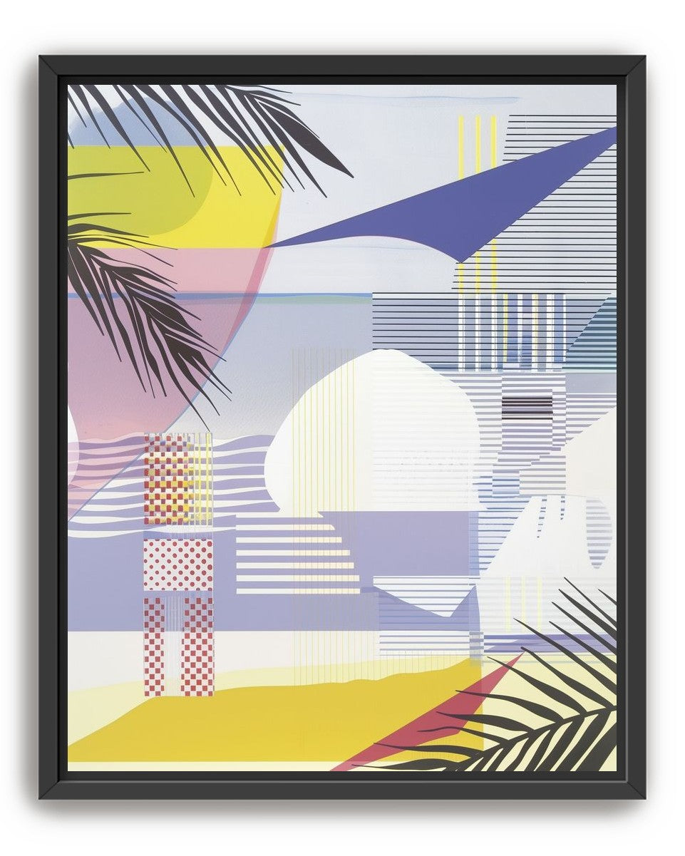 Layered stripes and color fields