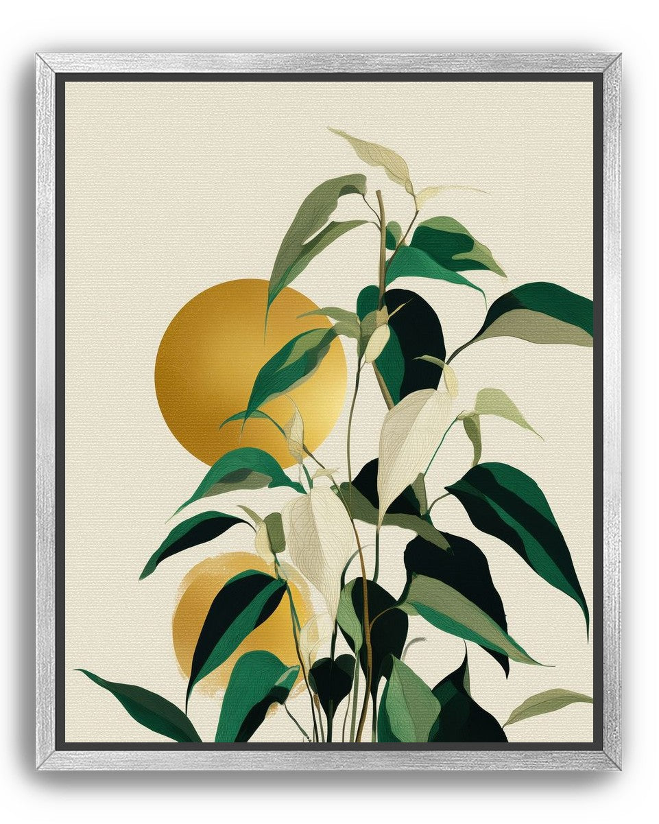 Two Suns Set Behind the Stems