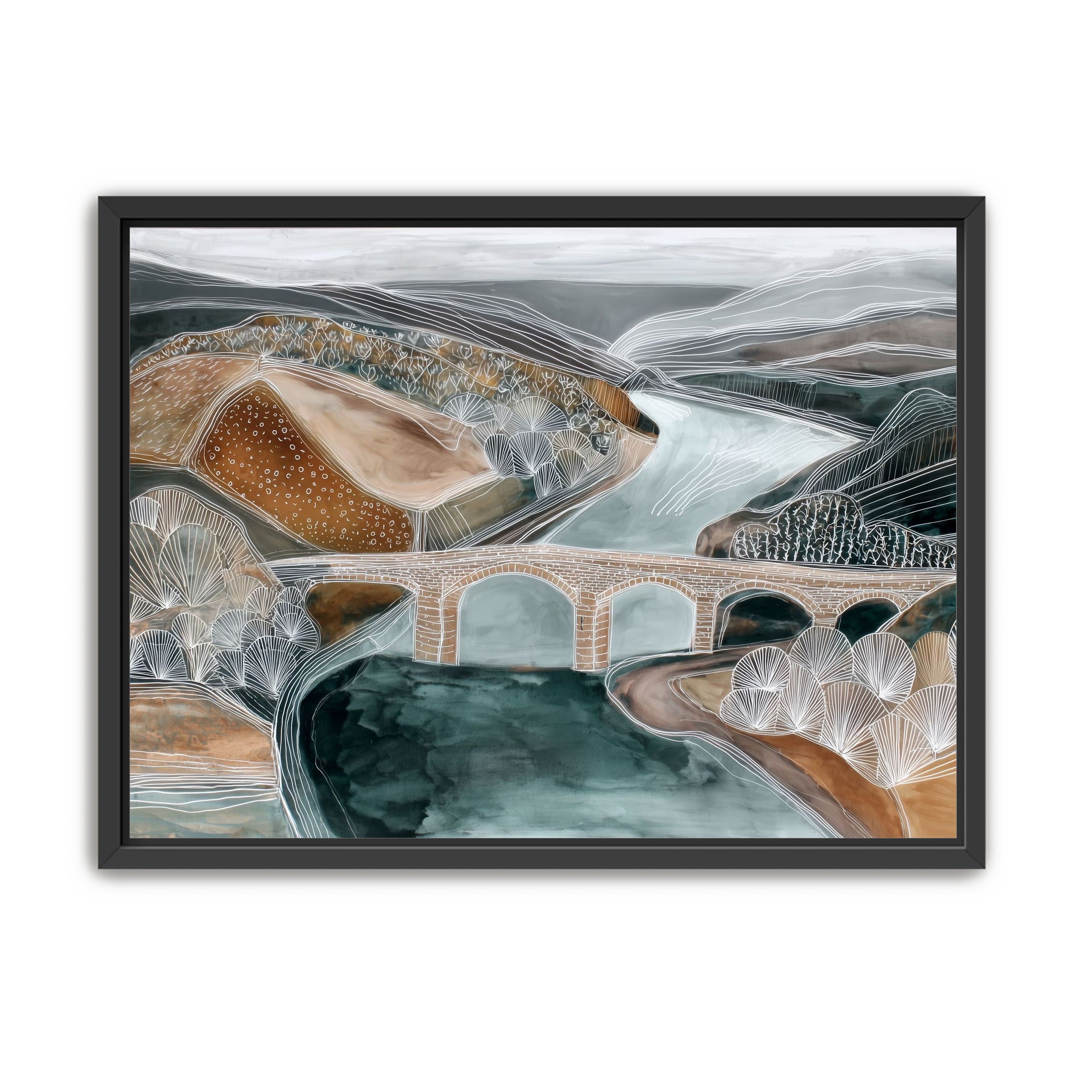 Three-Arch Stone Bridge