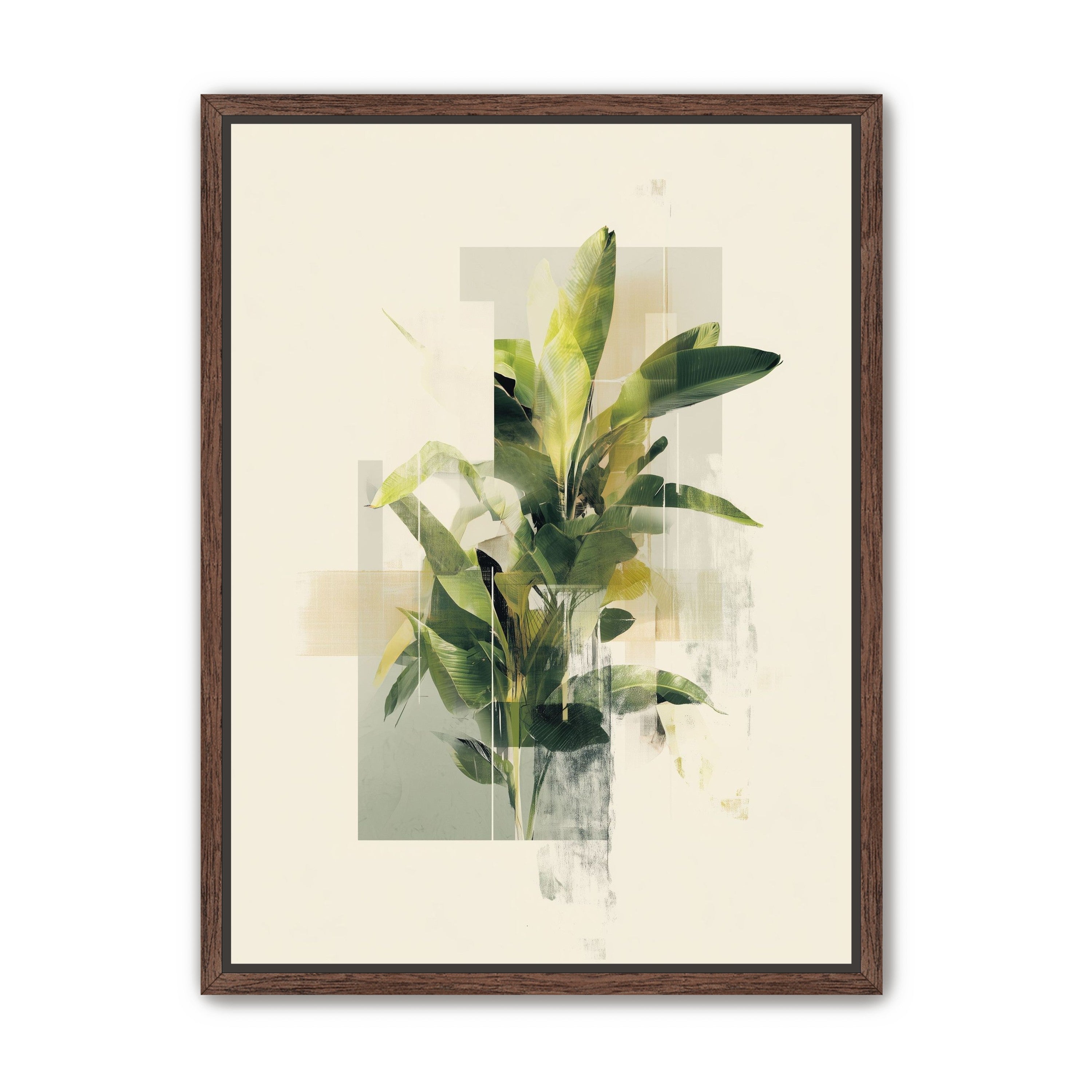 Plant in layered light