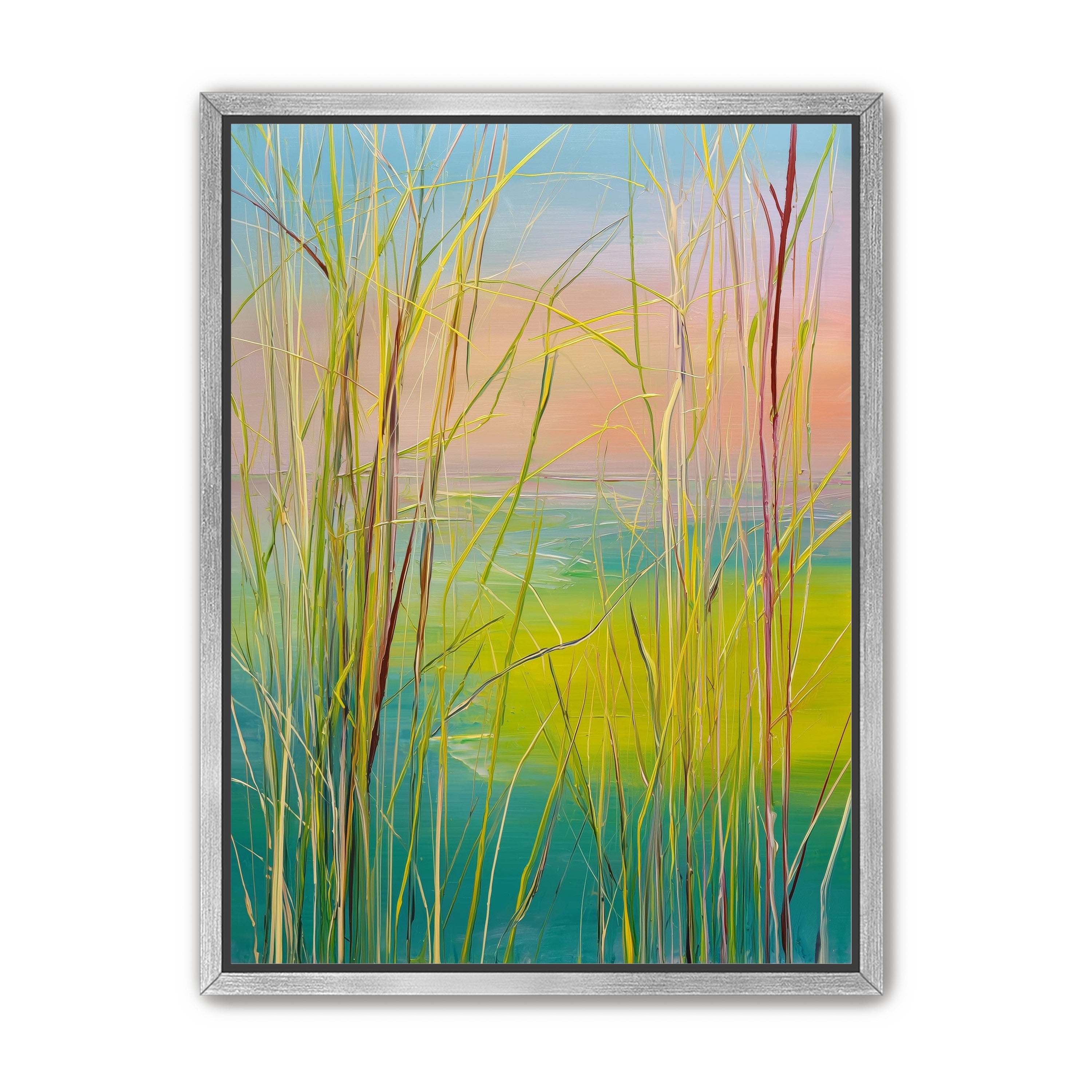 Reeds at Low Tide