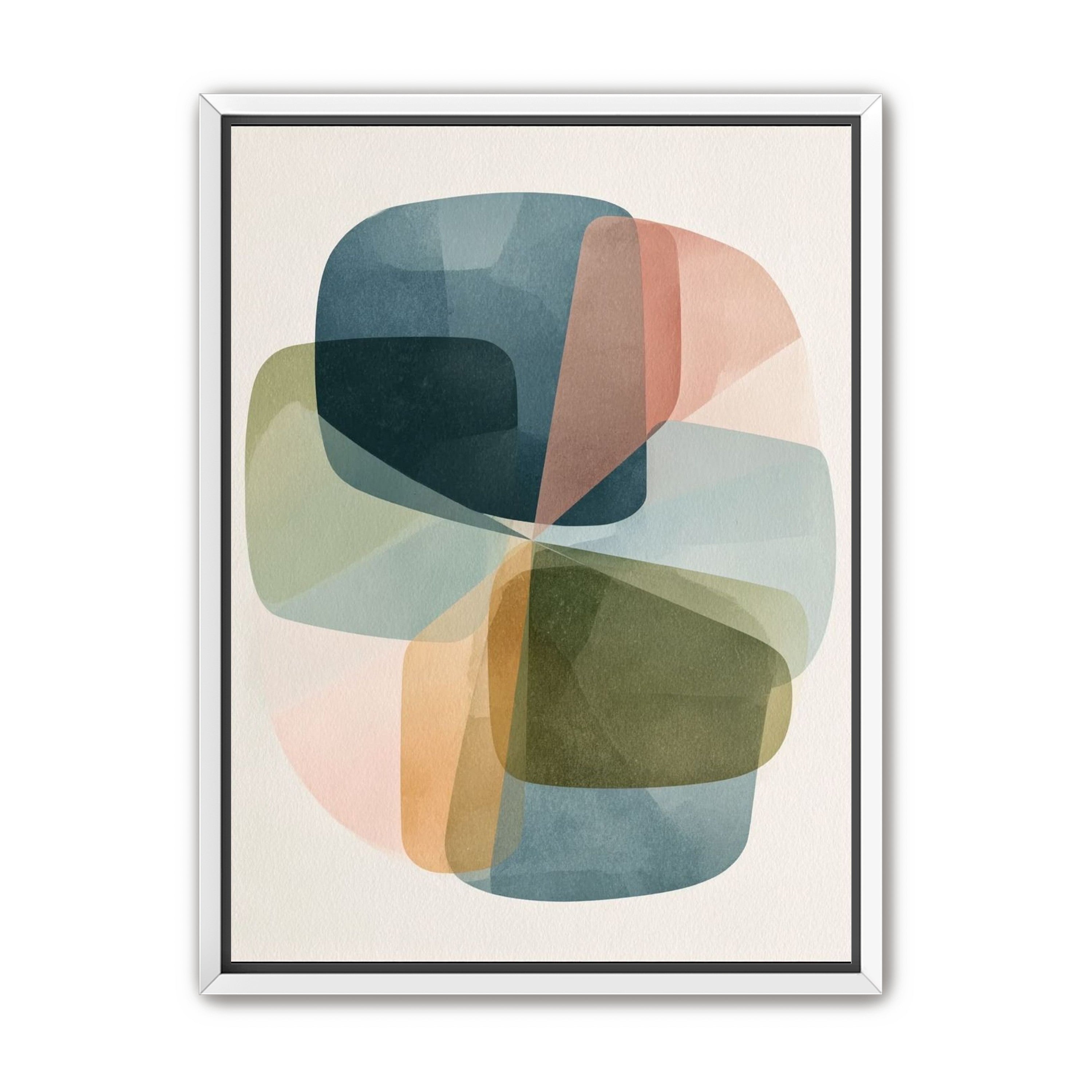 Teal turns through ochre