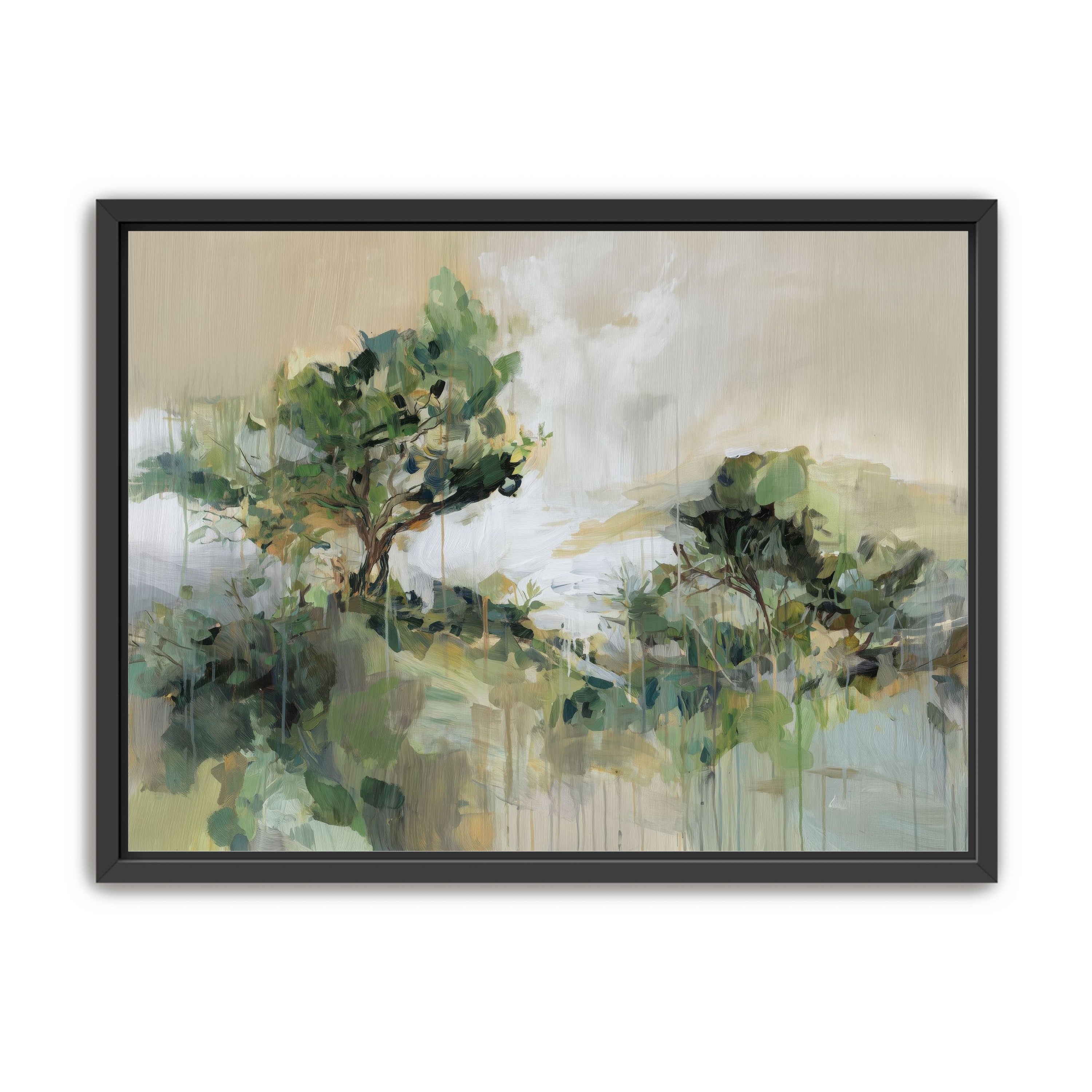 Tree Canopies in Pale Light