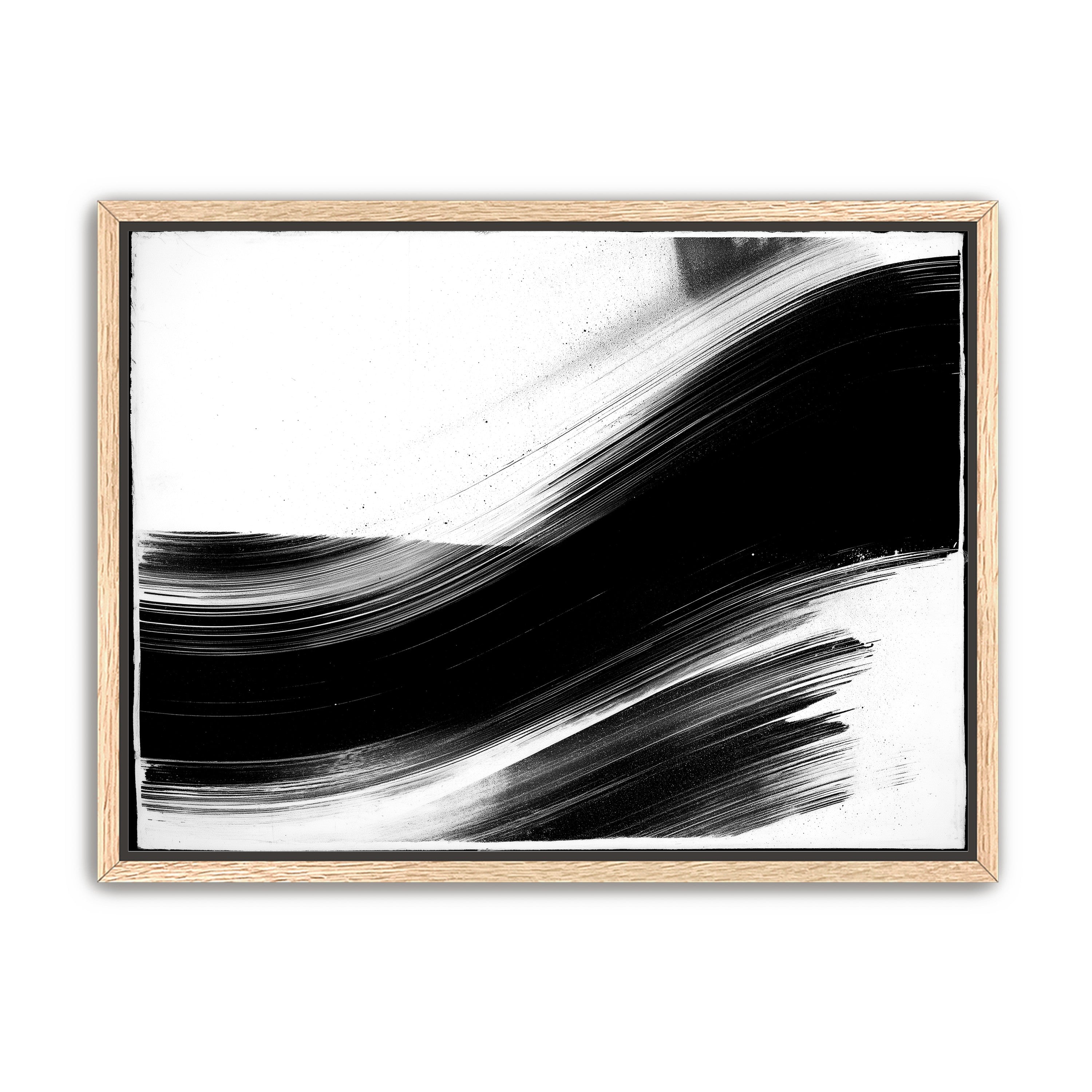 Black weight on white drift