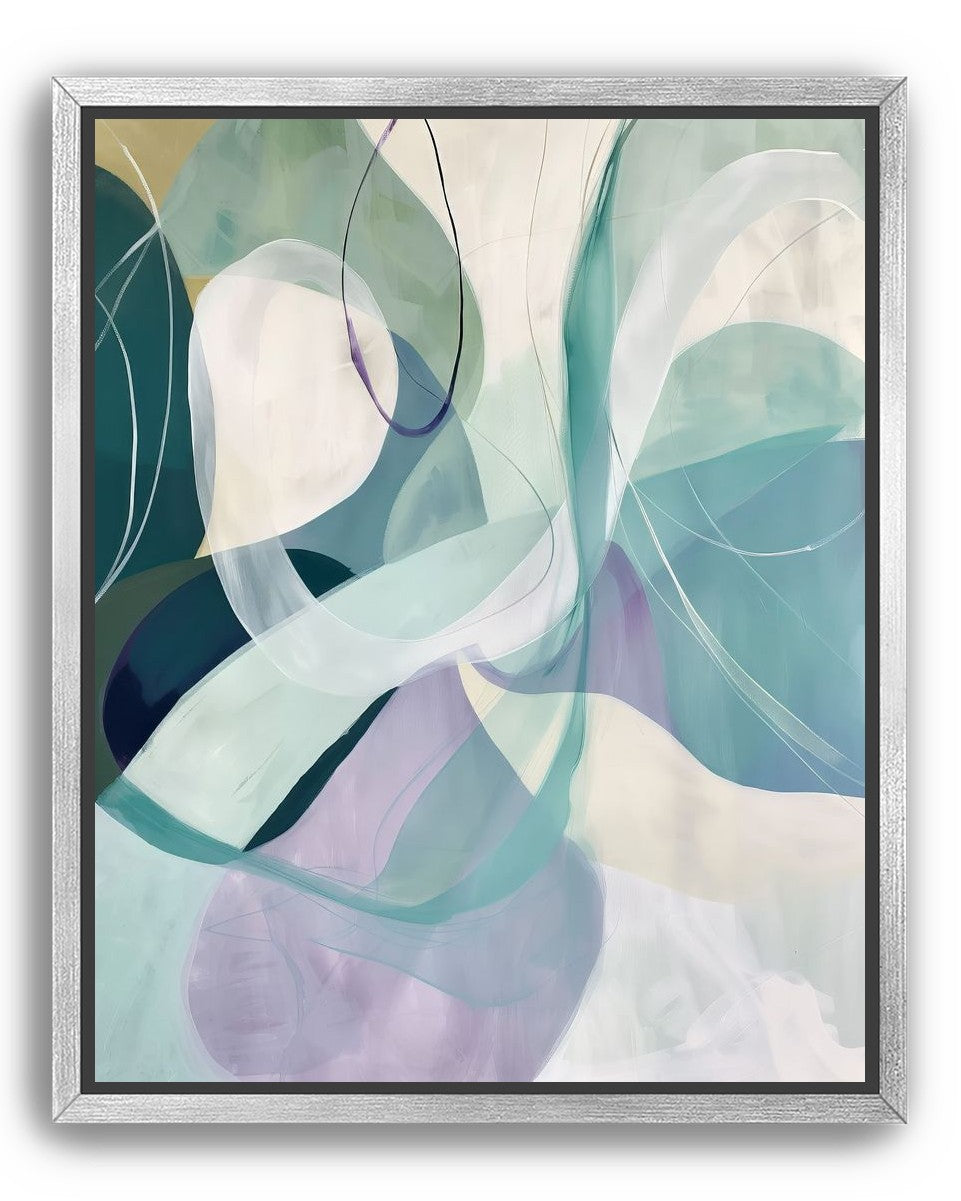Teal and Lavender Arcs