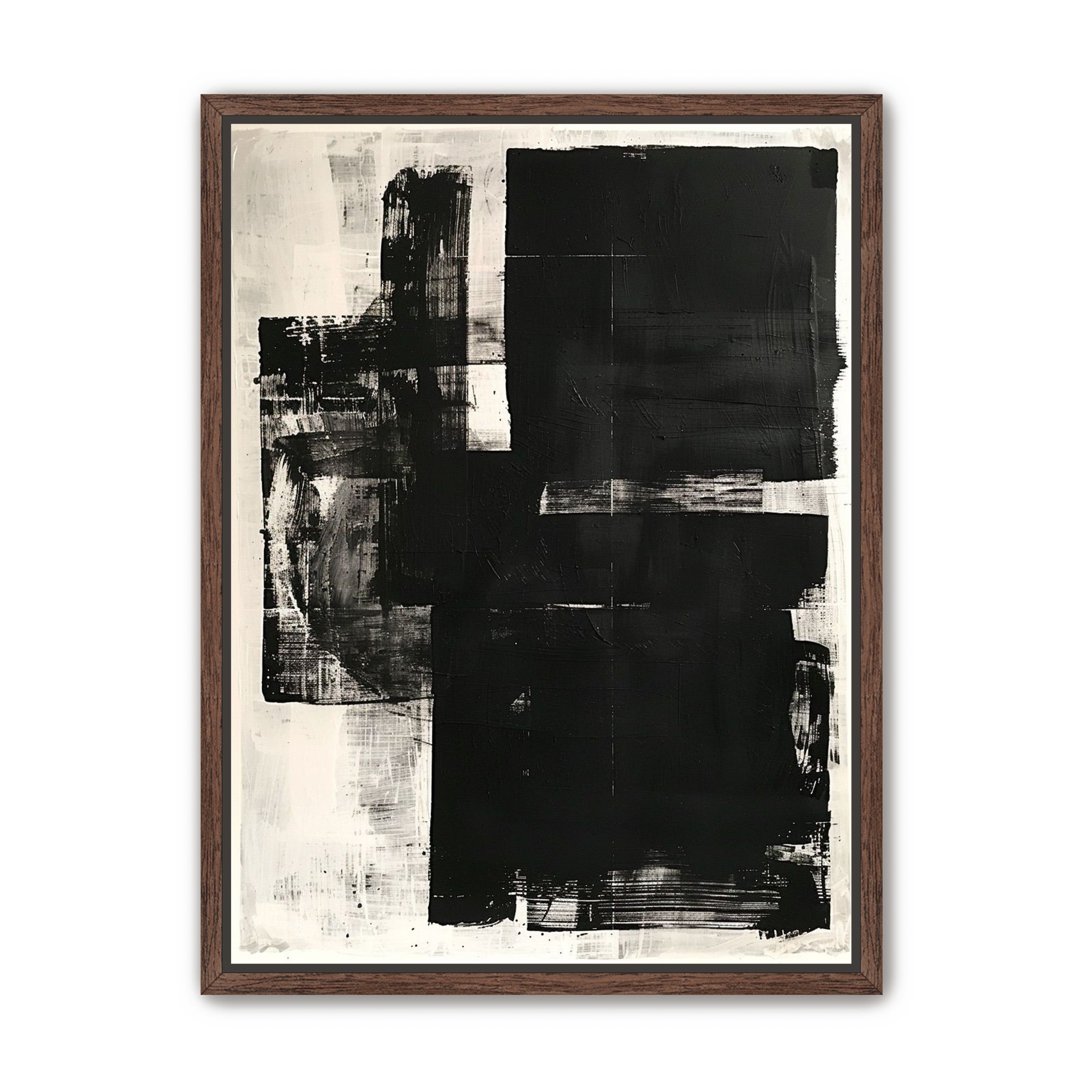Black weight on pale ground