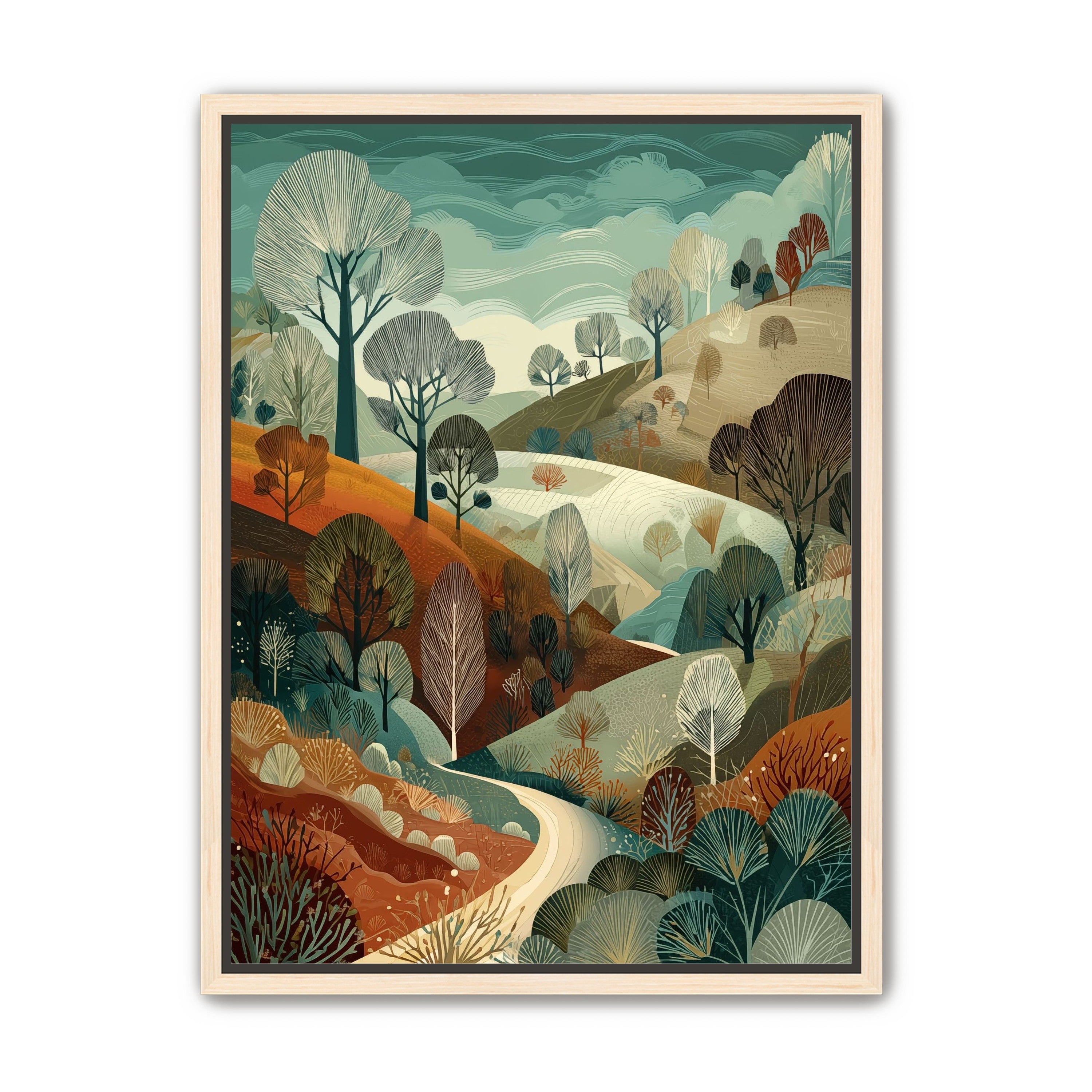 Path Between the Hills