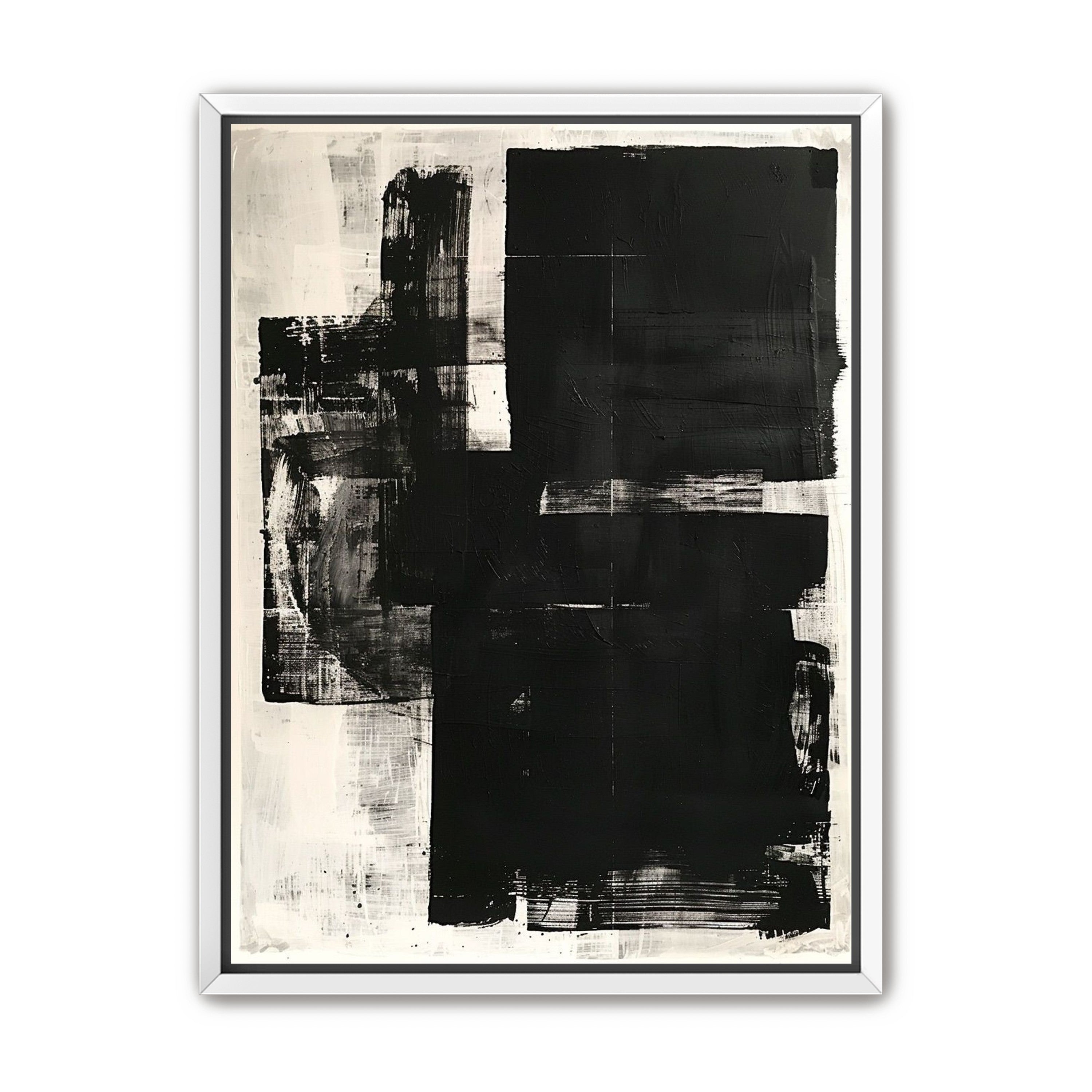 Black weight on pale ground