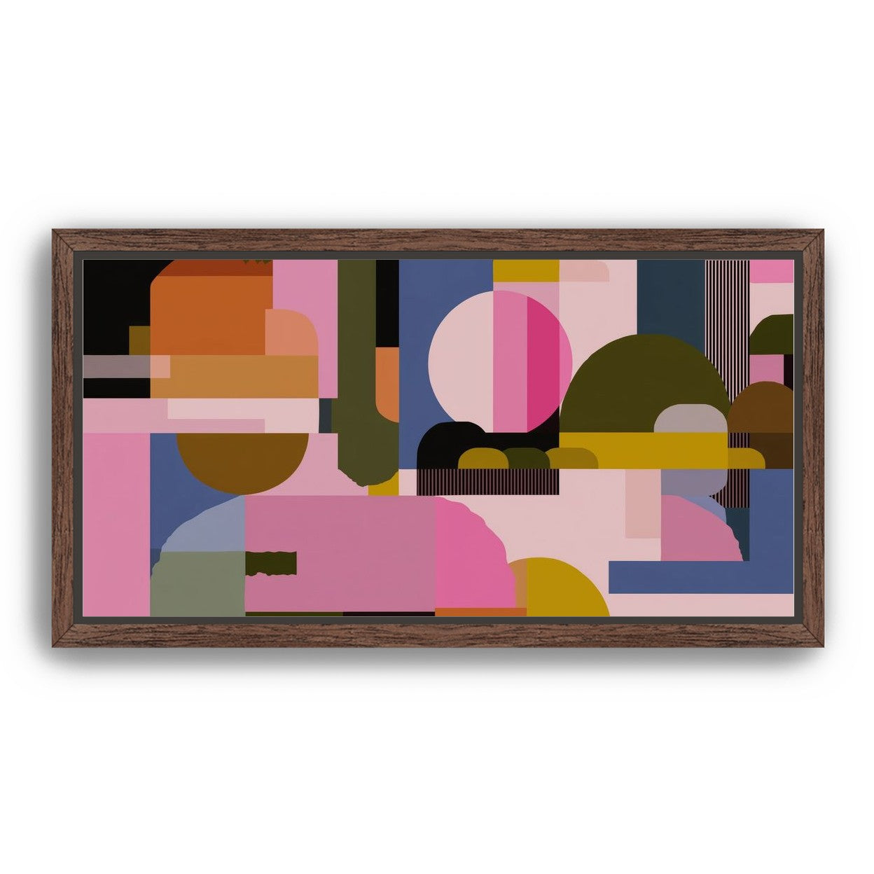 Shapes Jostling for Space