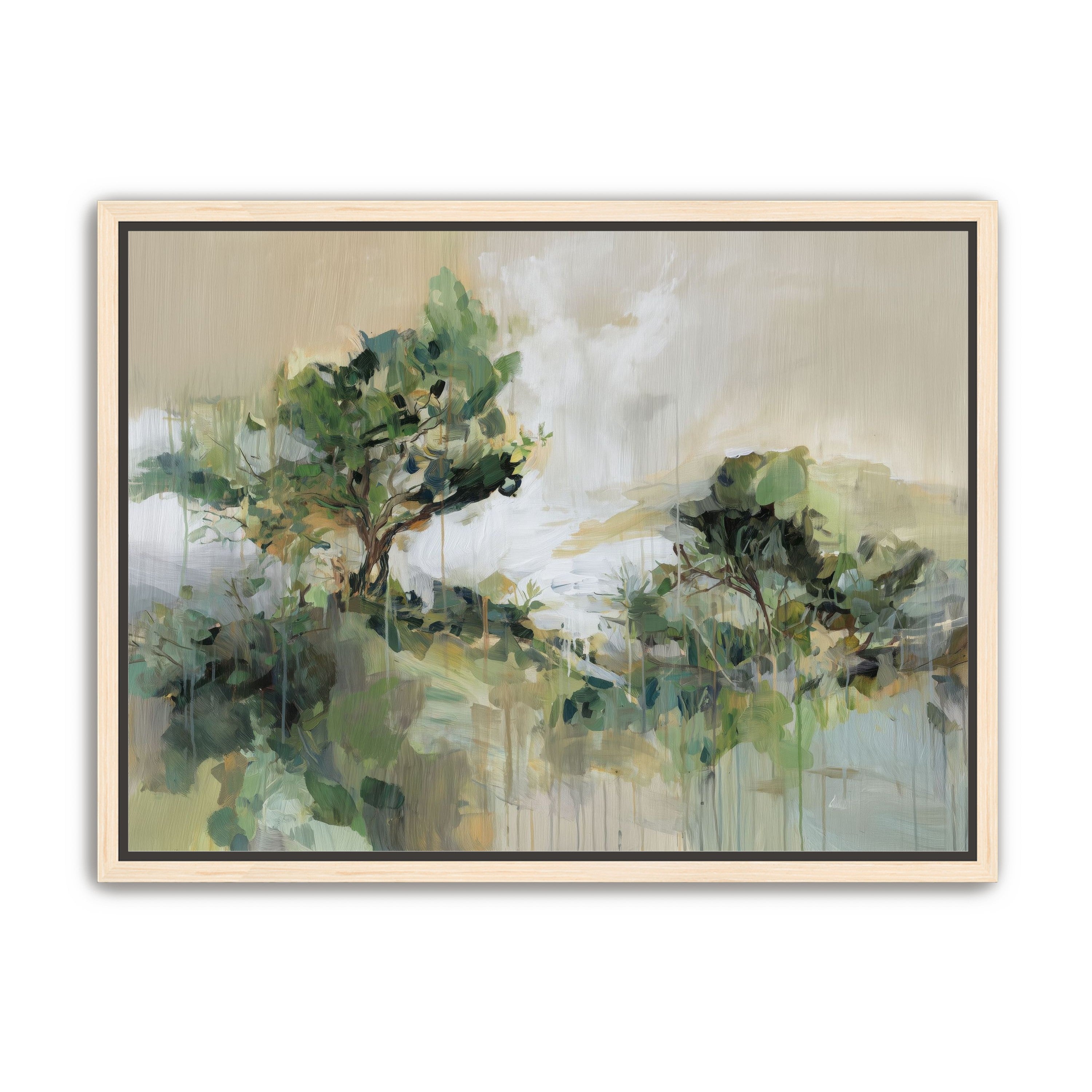Tree Canopies in Pale Light