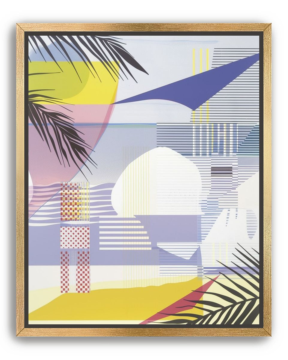 Layered stripes and color fields