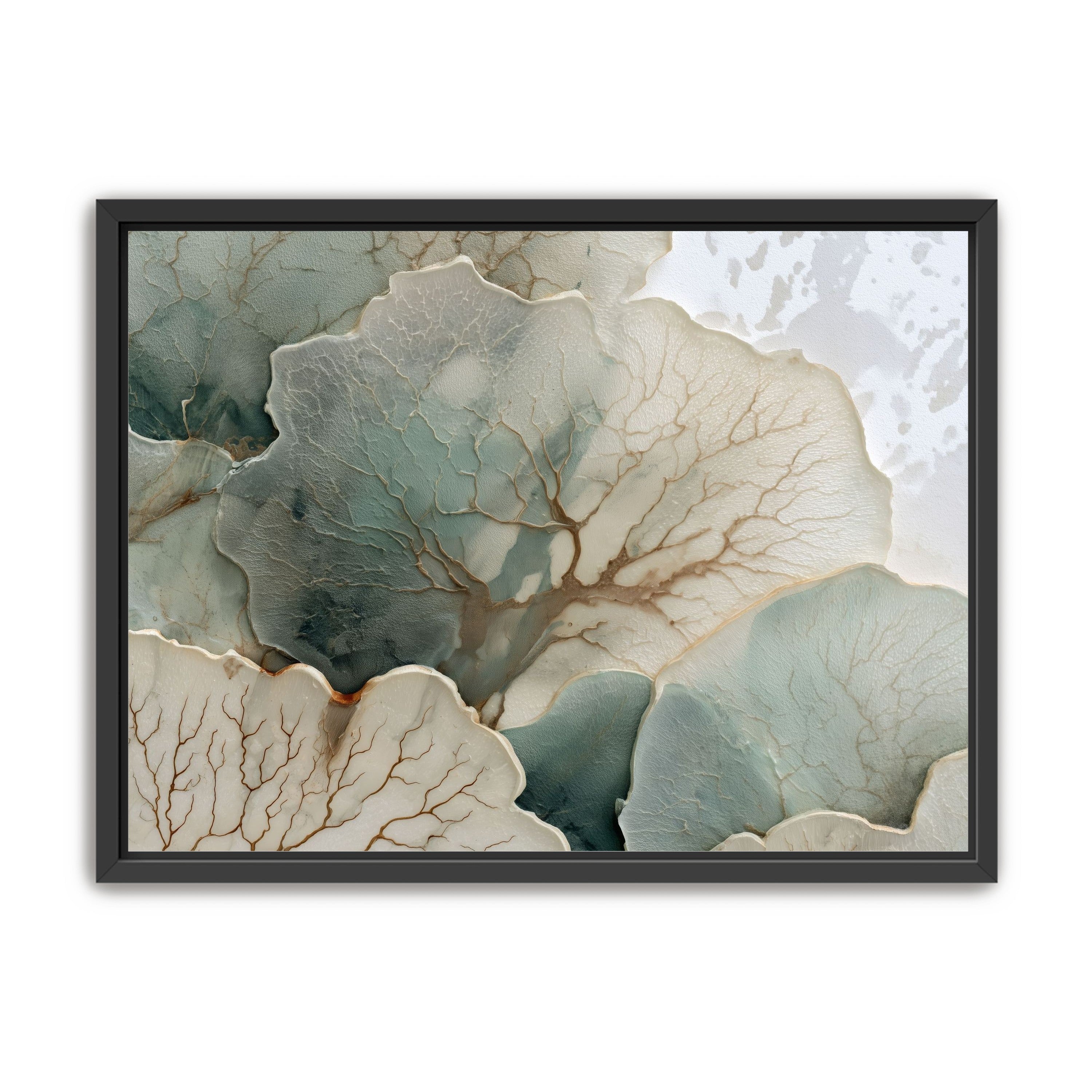 Translucent Leaves with Fine Veins