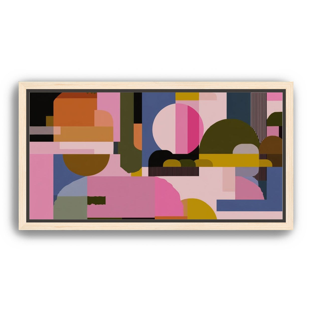 Shapes Jostling for Space