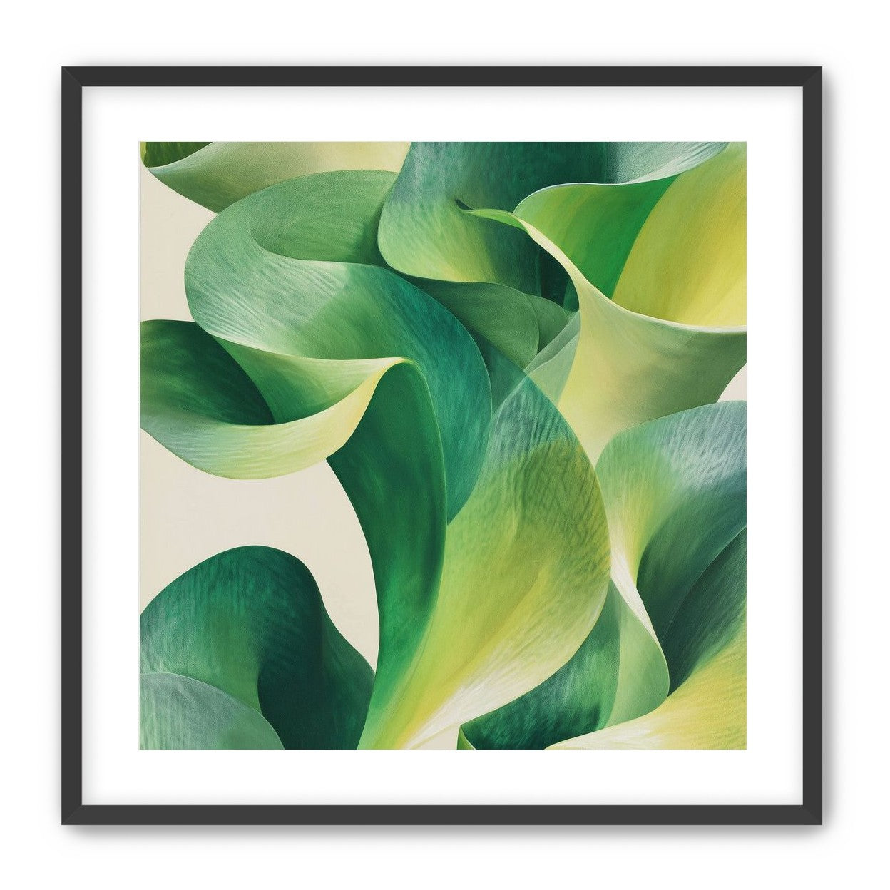 Green light in the lilies