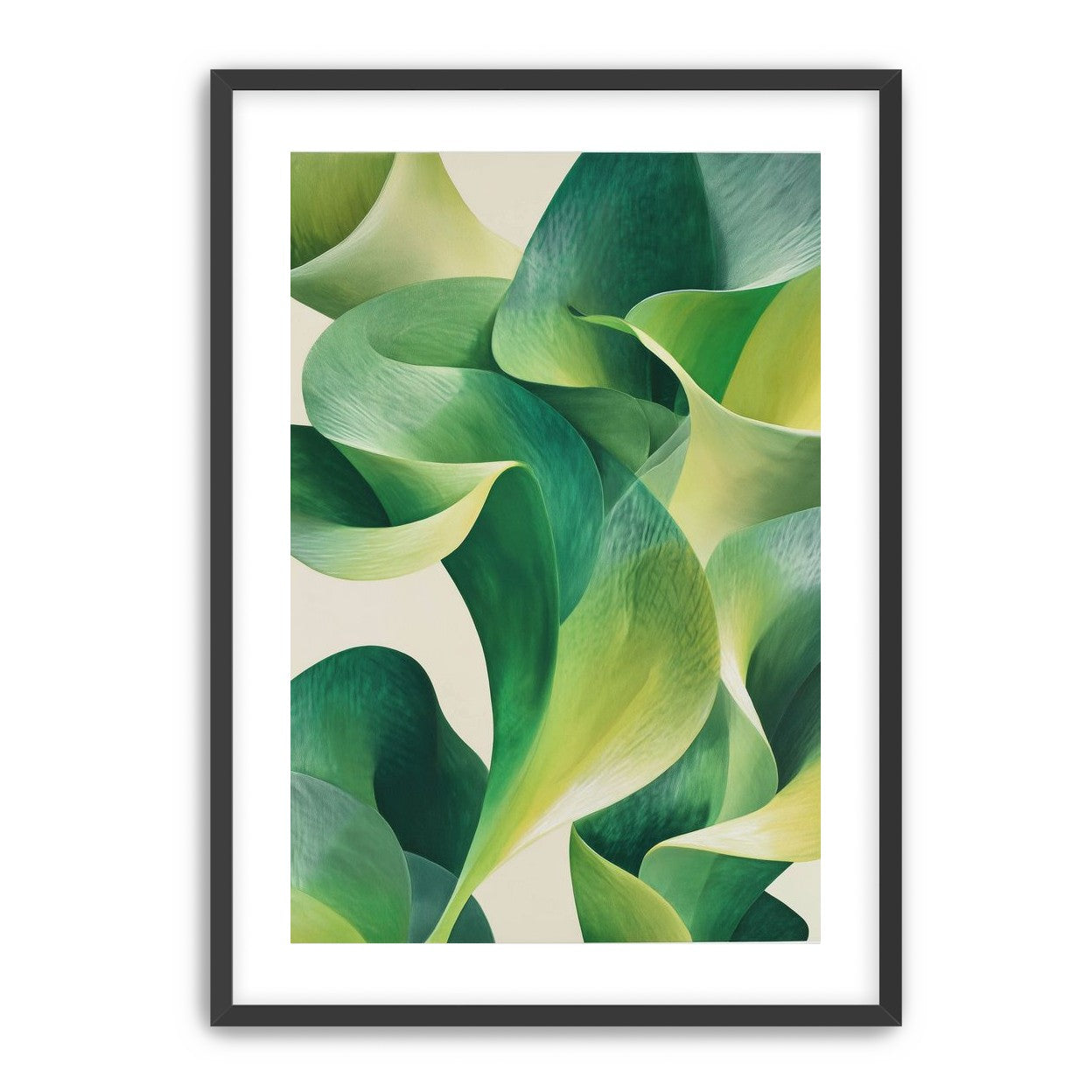 Green light in the lilies