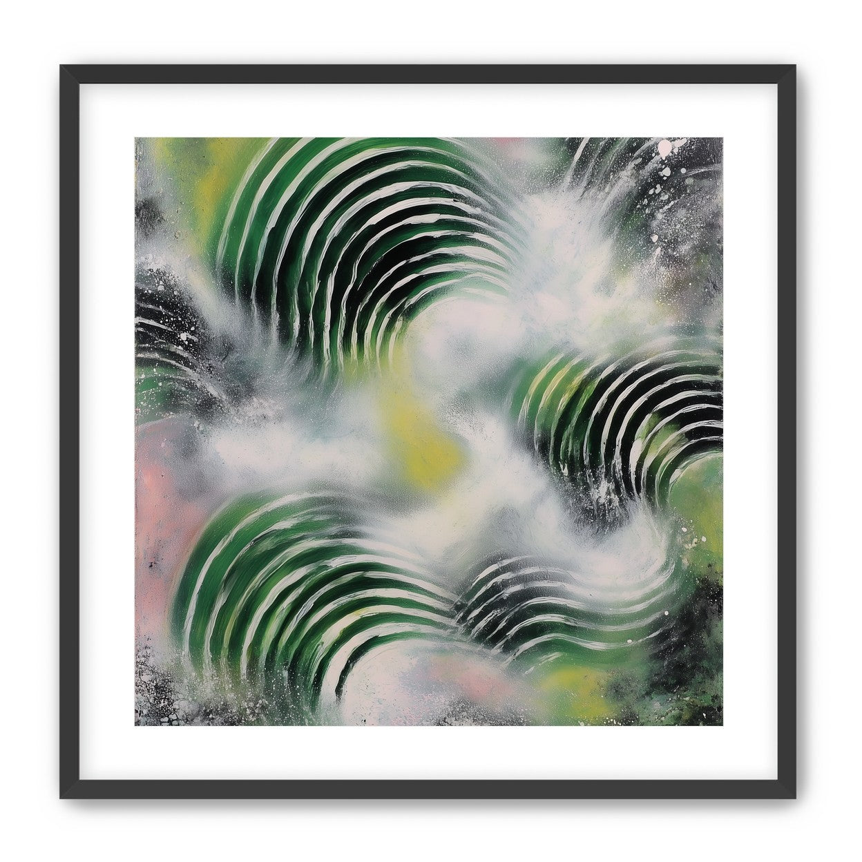 Pressure in green arcs