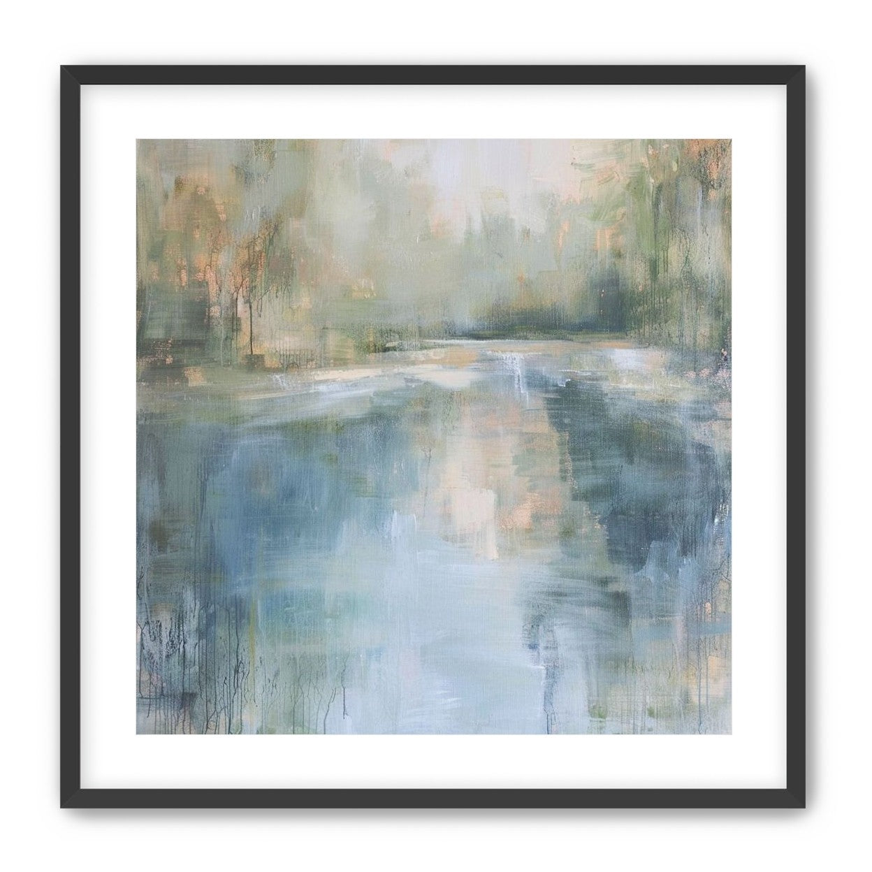 Mist over the river bend