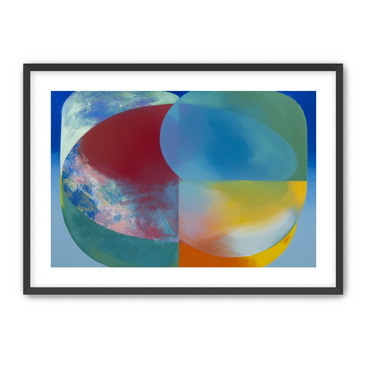 Overlapping color fields