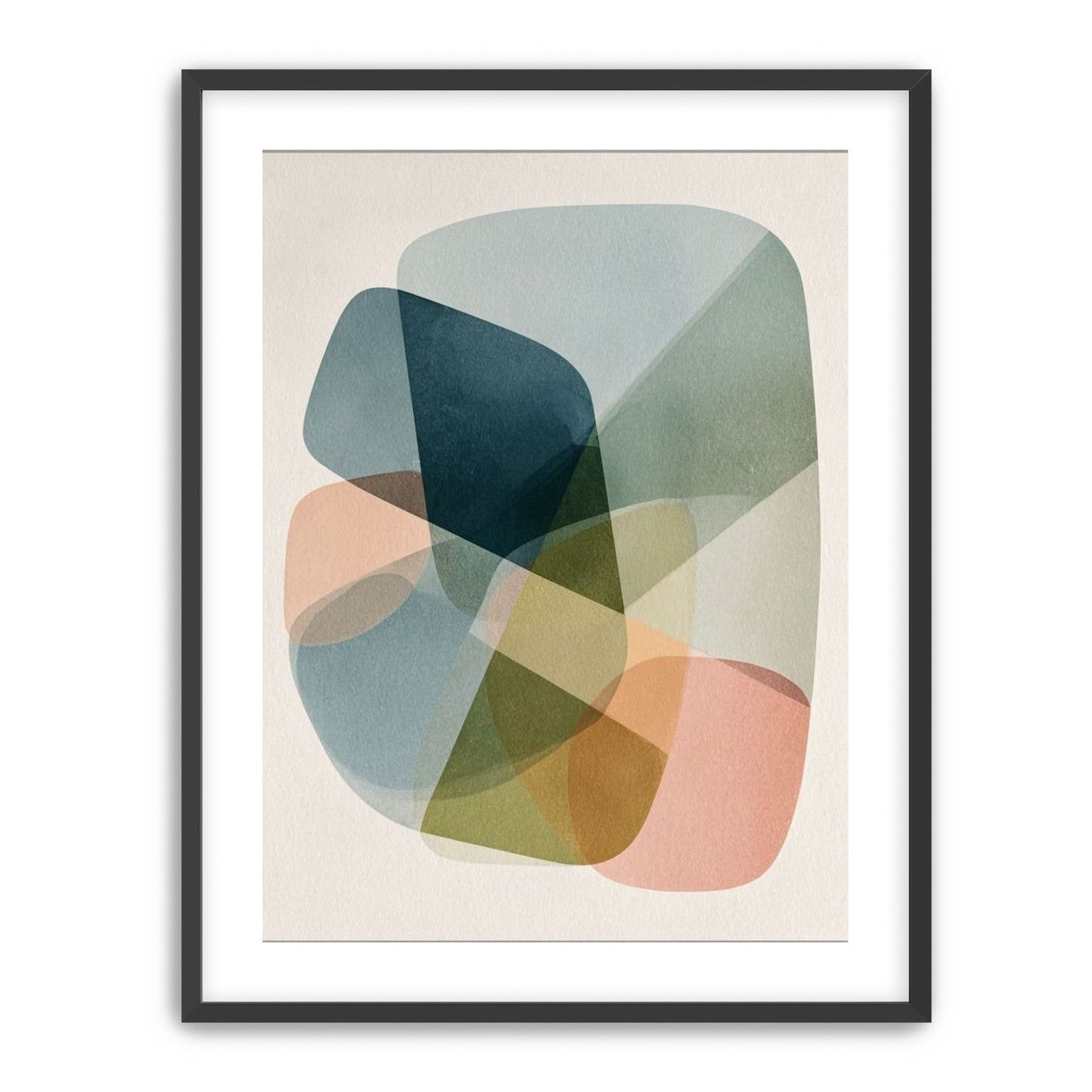 Layered translucent blocks