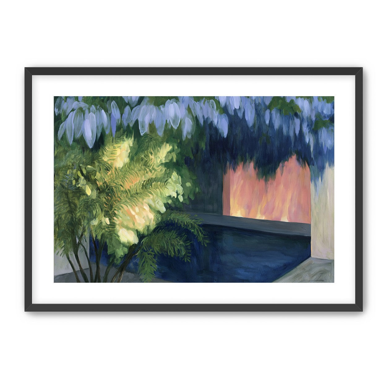 Warm door in the water
