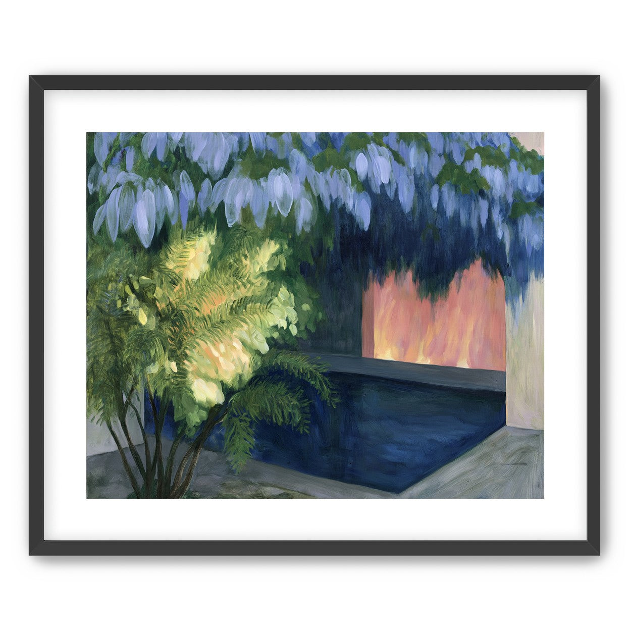 Warm door in the water