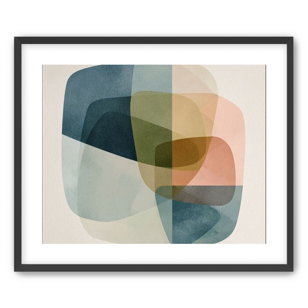 Muted layers within soft corners