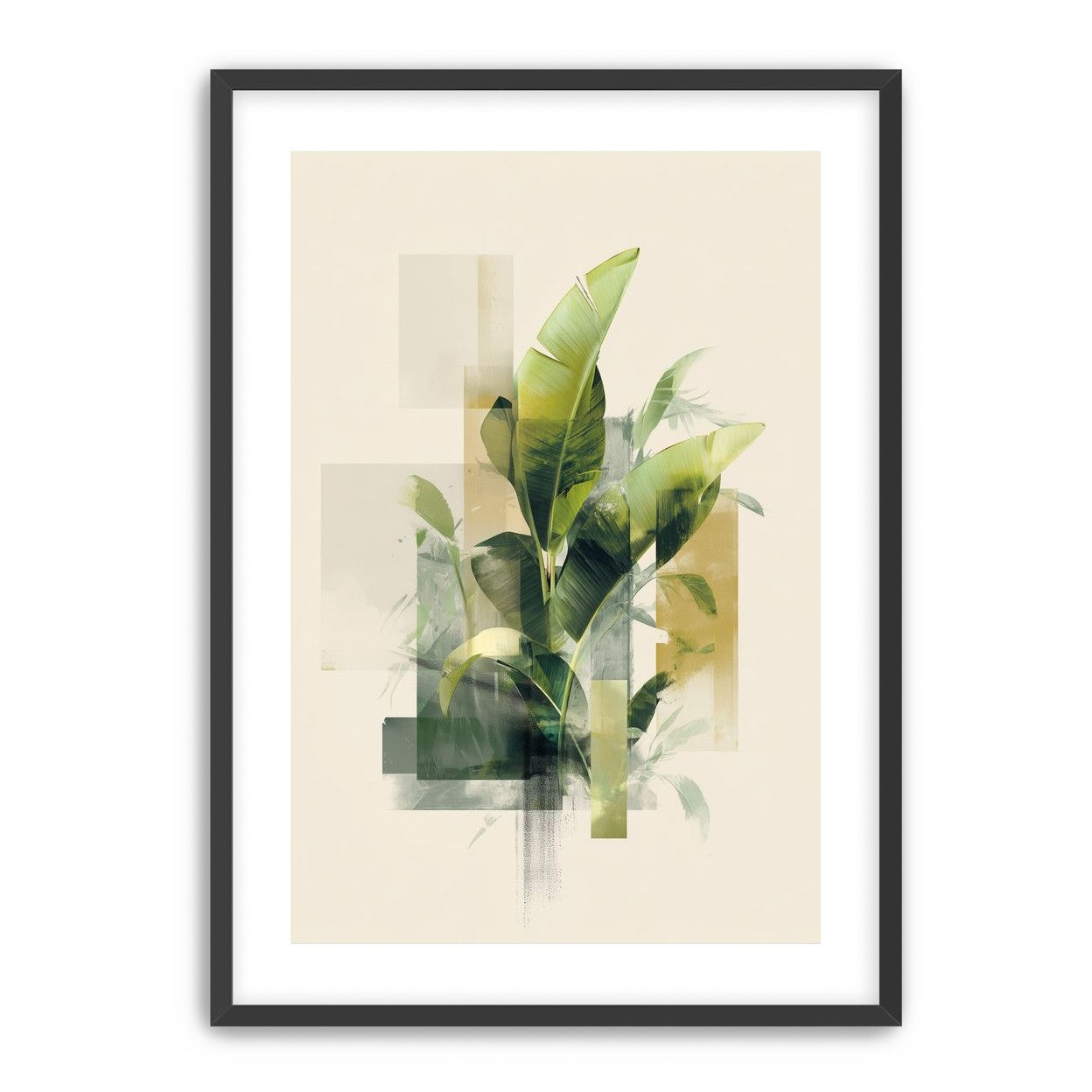 Leaves through quiet panels