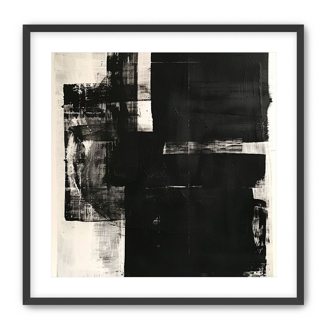 Black weight on pale ground