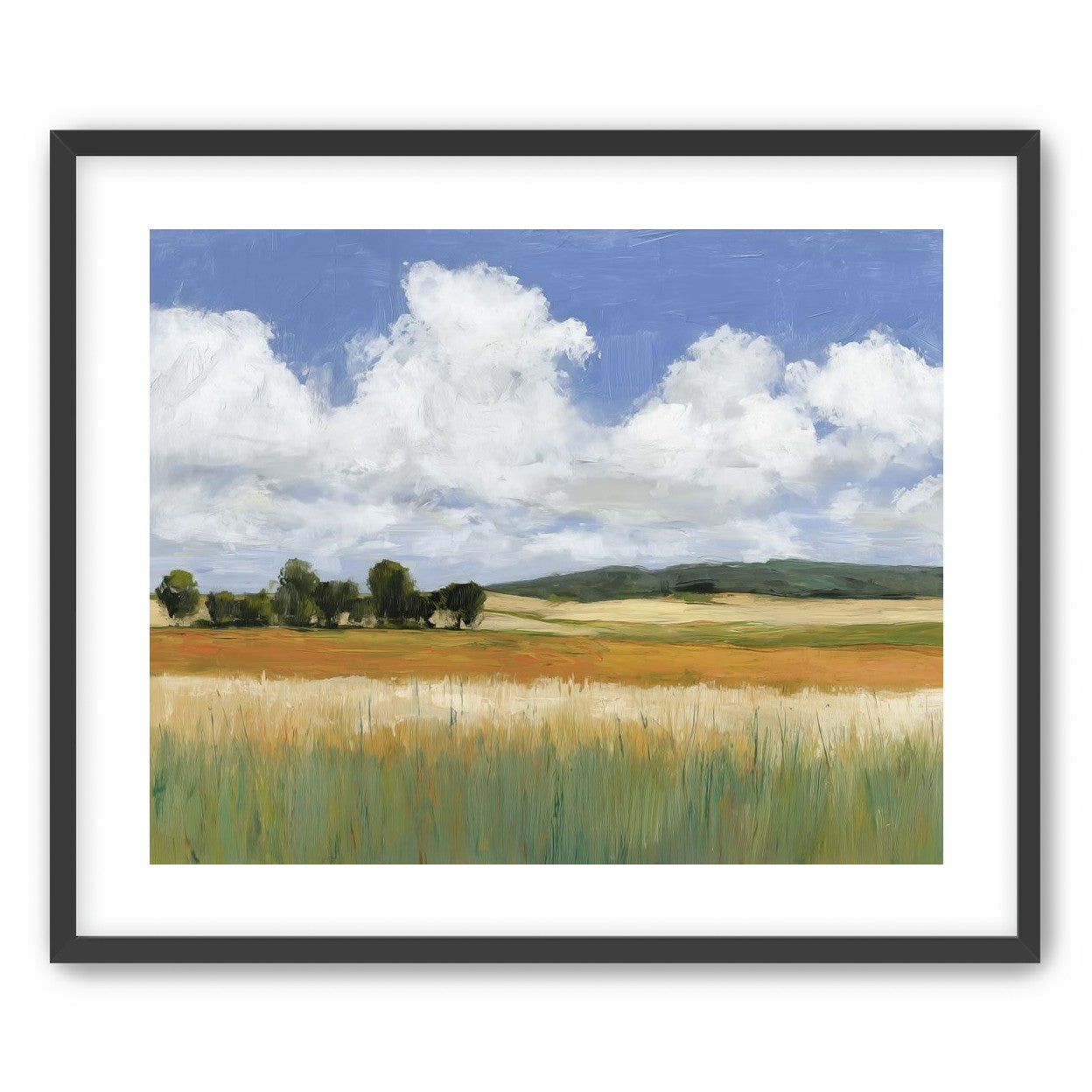 Meadow Under Clouds