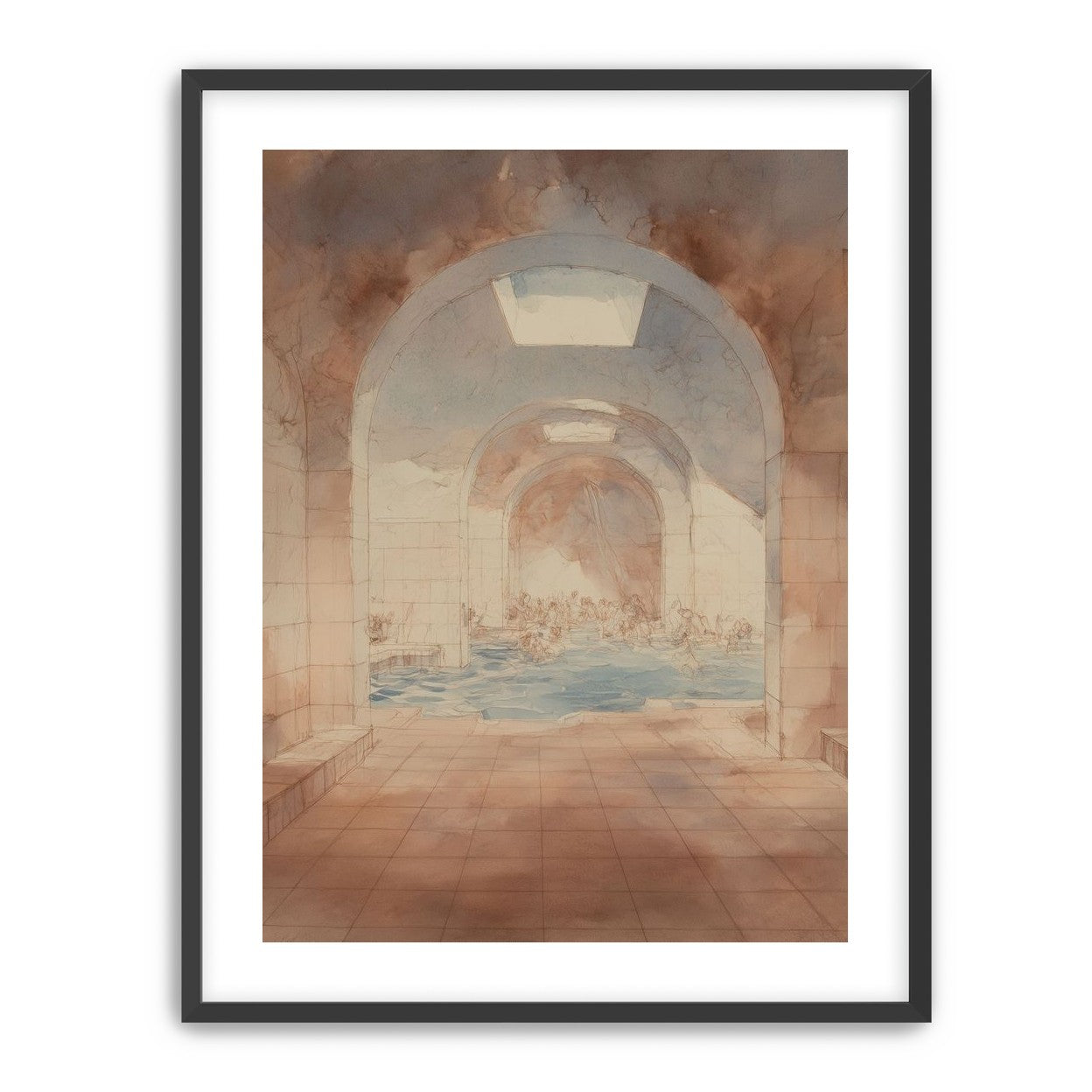 Steam under the arches