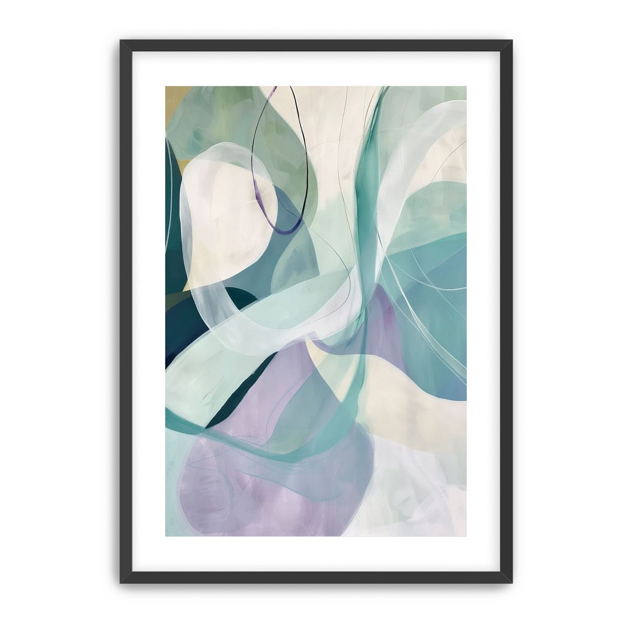 Teal and Lavender Arcs