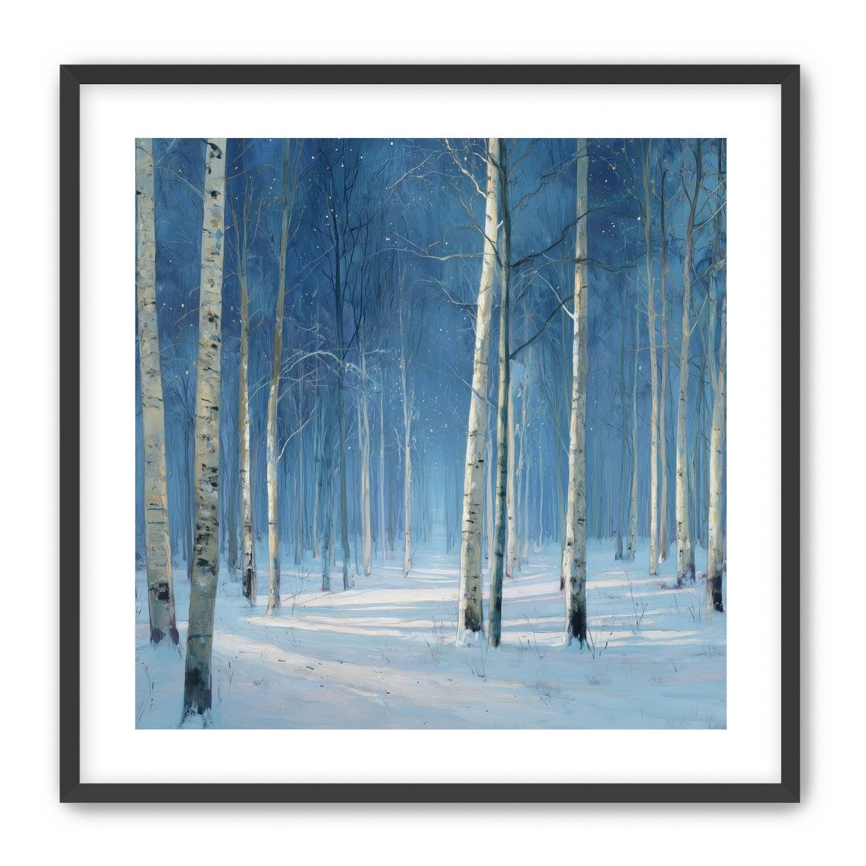 Stillness Between the Trees