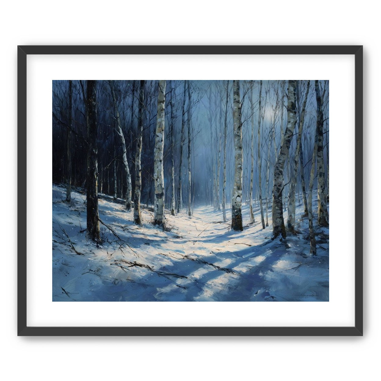 Silence Held in Blue