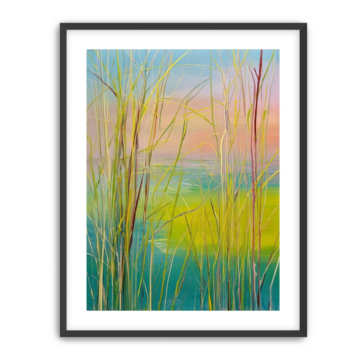 Reeds at Low Tide